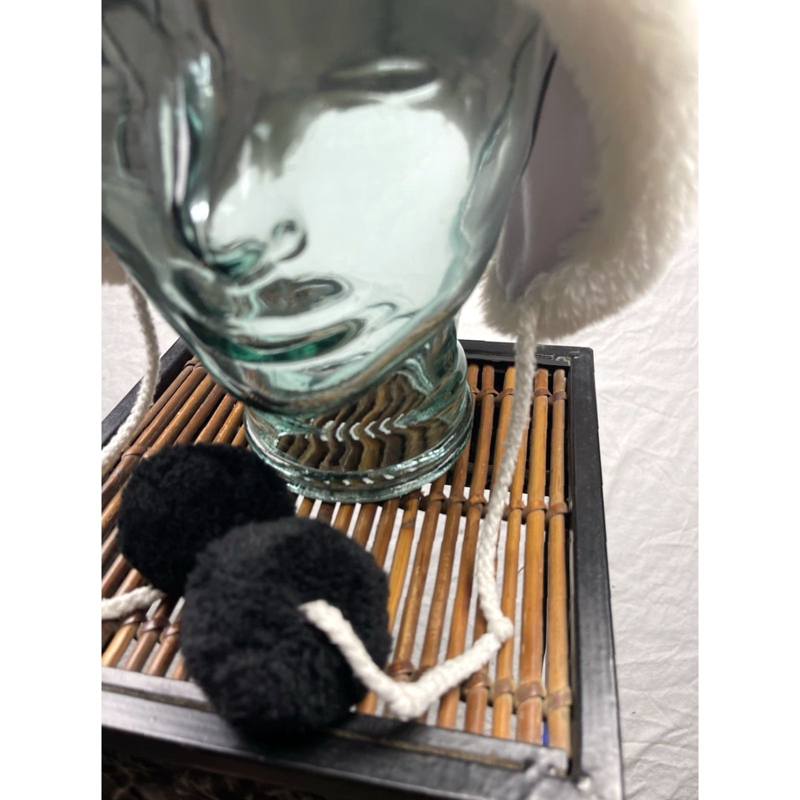 Disney Disney 101 Dalmatians Trapper Hat Mens White Fur Pom Balls Tokyo Resort 58 cm Size ONE SIZE - 3 Thumbnail