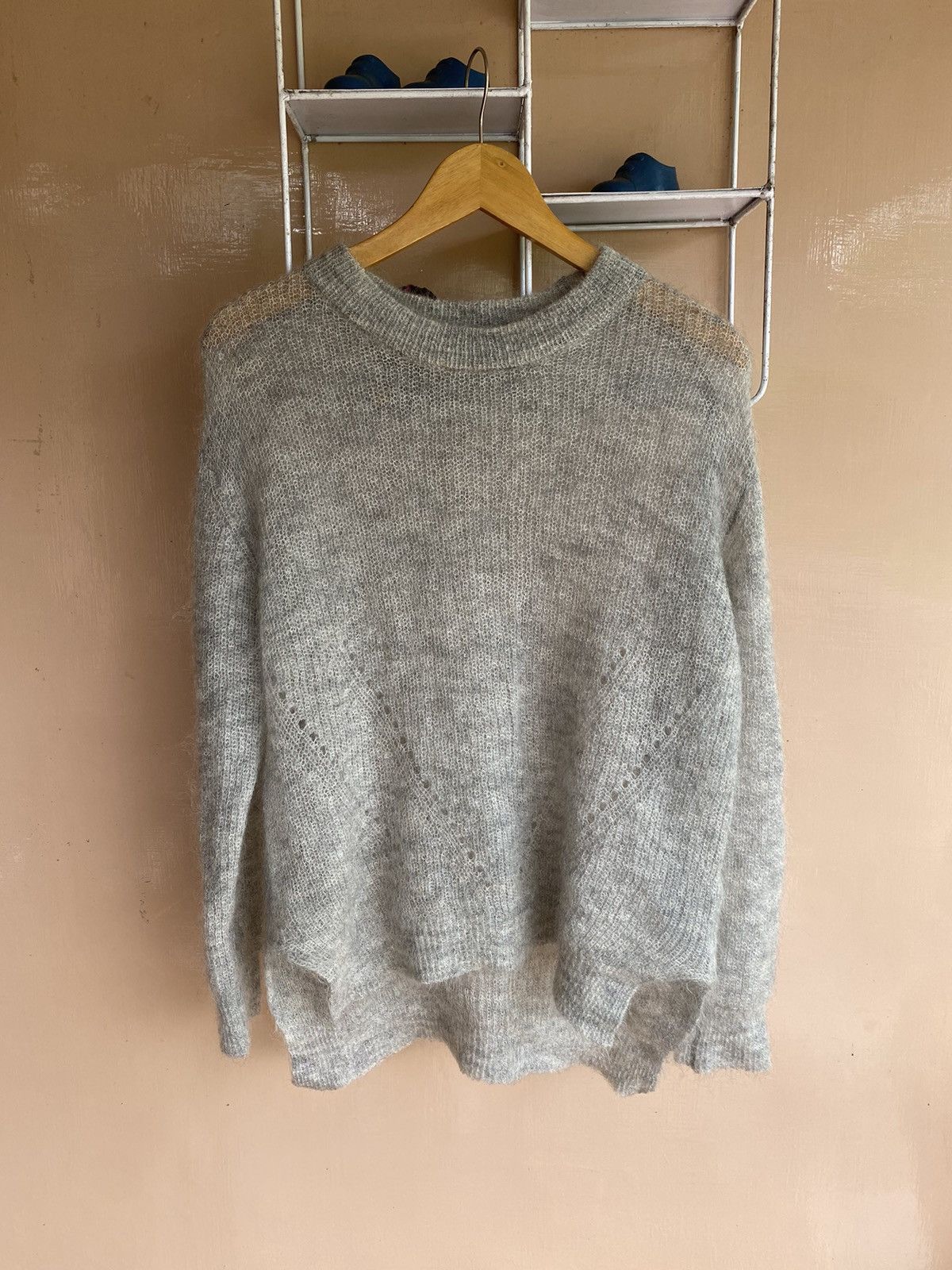 Hysteric Glamour 🖤BLACKFRIDAY🖤Japanese Mohair Knitted Issey Miyake Size US L / EU 52-54 / 3 - 1 Thumbnail
