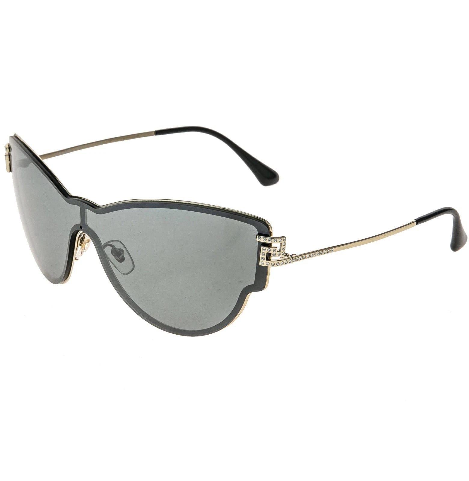 Versace VERSACE VE2172B 2172 GRECA Mask Gold Metal Silver Sunglasses Size ONE SIZE - 7 Thumbnail