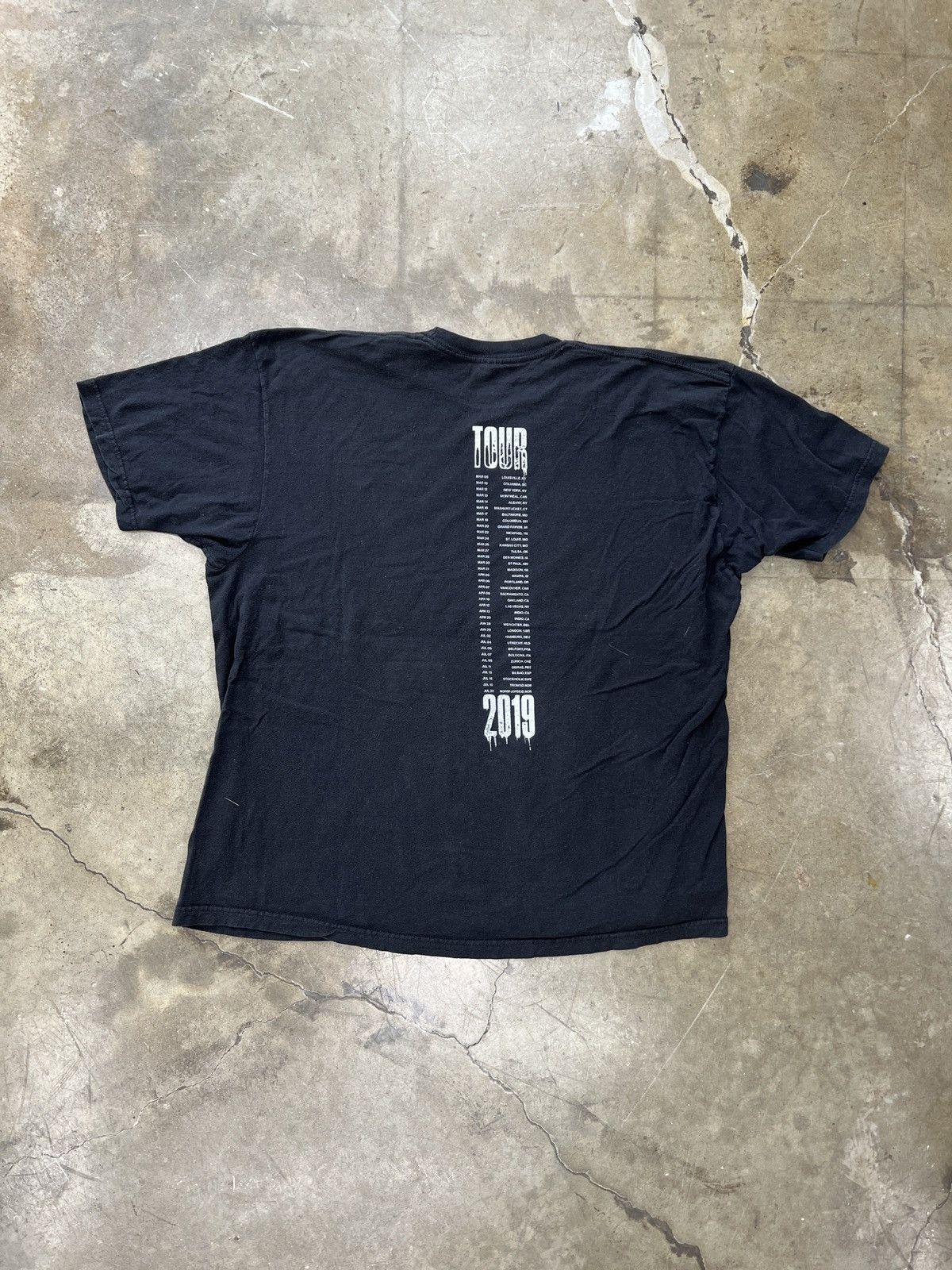 Band Tees × Vintage Weezer 2018 Tour Drips Tee 2XL Size US XXL / EU 58 / 5 - 5 Thumbnail