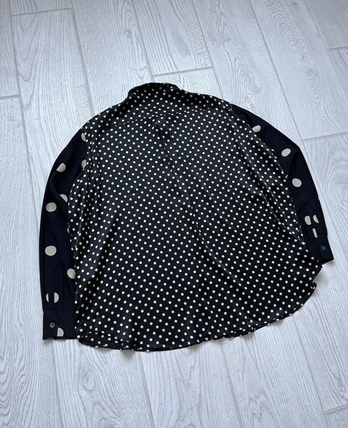 Acne Studios Acne Studios “Allowed Dots” Silk Shirt – Size 38 (US S/M) Size M / US 6-8 / IT 42-44 - 6 Thumbnail