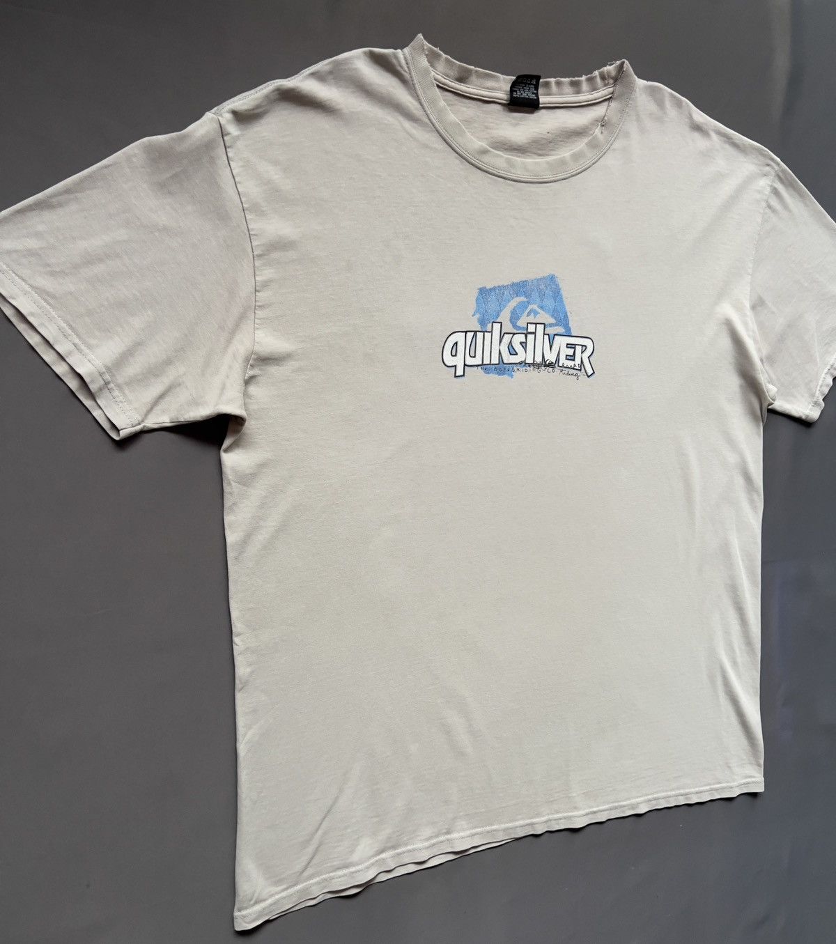 Quicksilver 90S Quiksilver Big Logo Vintage Y2K Oversized Retro T-Shirt Size US XL / EU 56 / 4 - 6 Thumbnail
