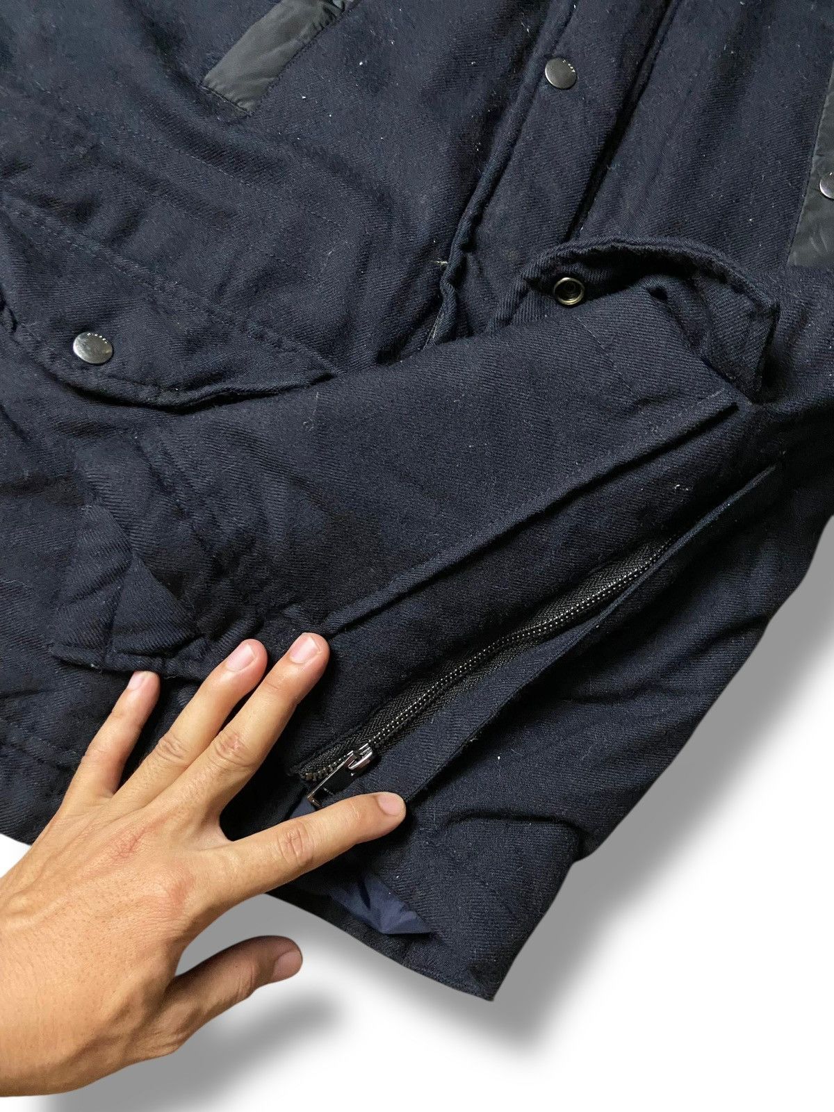 Diesel Vintage DIESEL Zip Up Jacket with Hood (165) Size US S / EU 44-46 / 1 - 7 Thumbnail