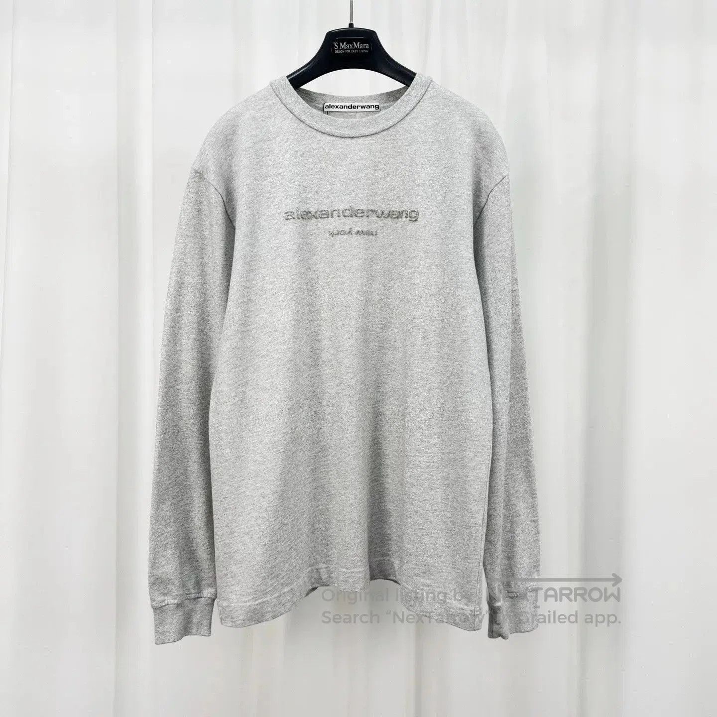Alexander Wang Alexander Wang Long Sleeve Sparkle Top. Size XS / US 0-2 / IT 36-38 - 1 Thumbnail