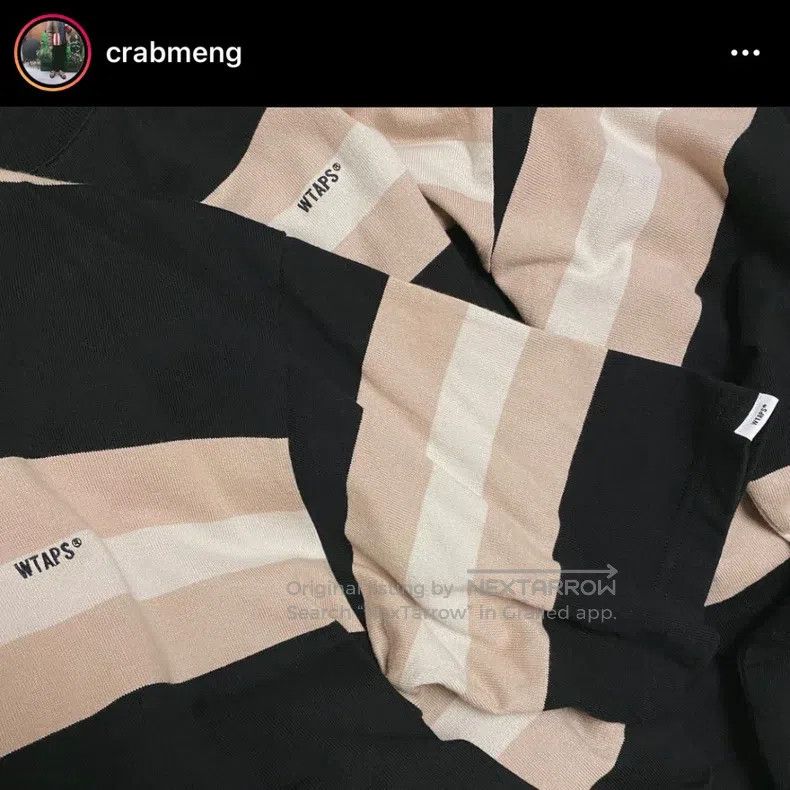 Wtaps Wtaps Striped long-sleeve Size US L / EU 52-54 / 3 - 1 Thumbnail