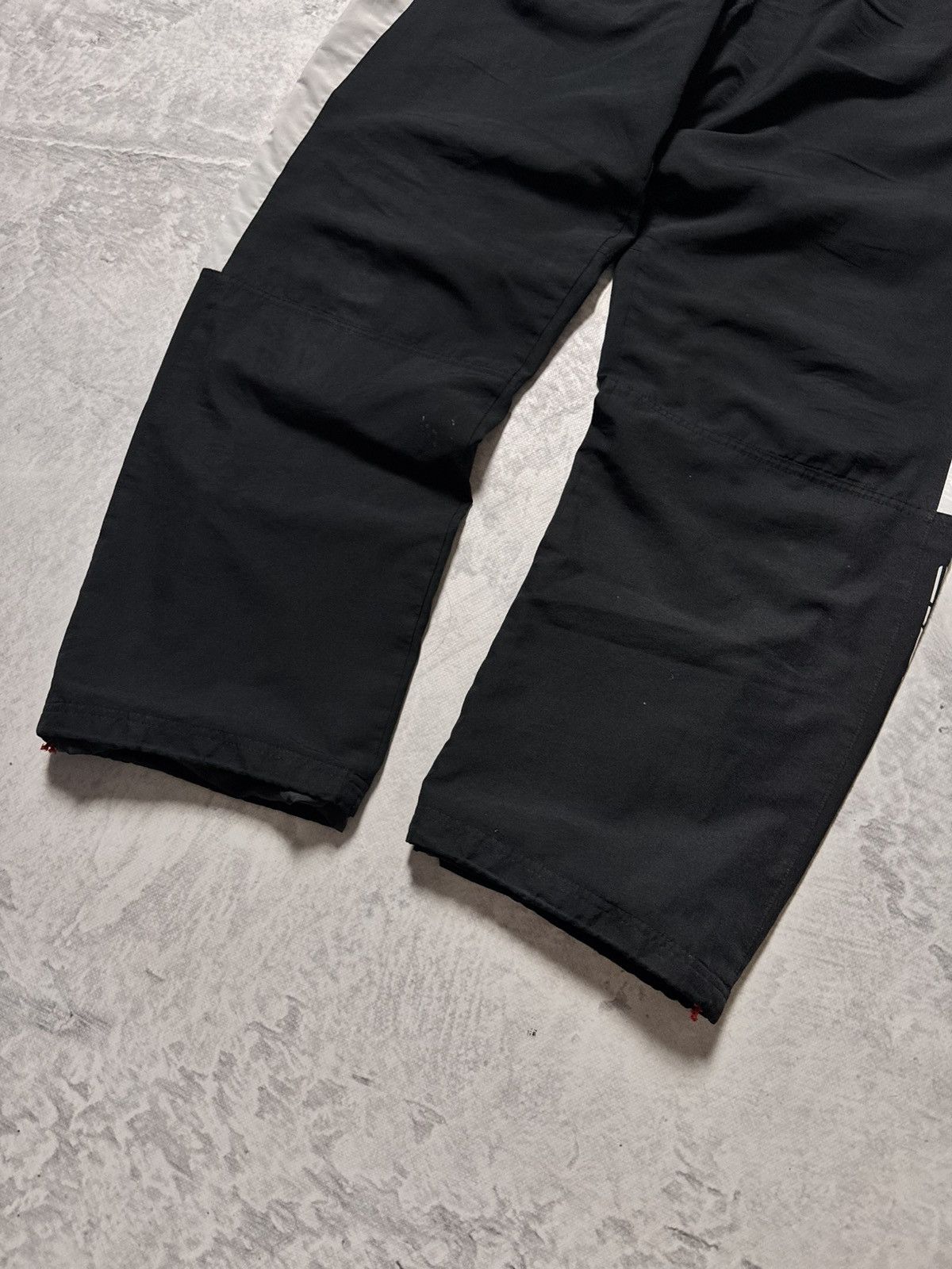 Nike × Vintage 00s Nike Vintage Nylon Airmax Baggy Drill Pants Joggers Y2K Size US 32 / EU 48 - 5 Thumbnail