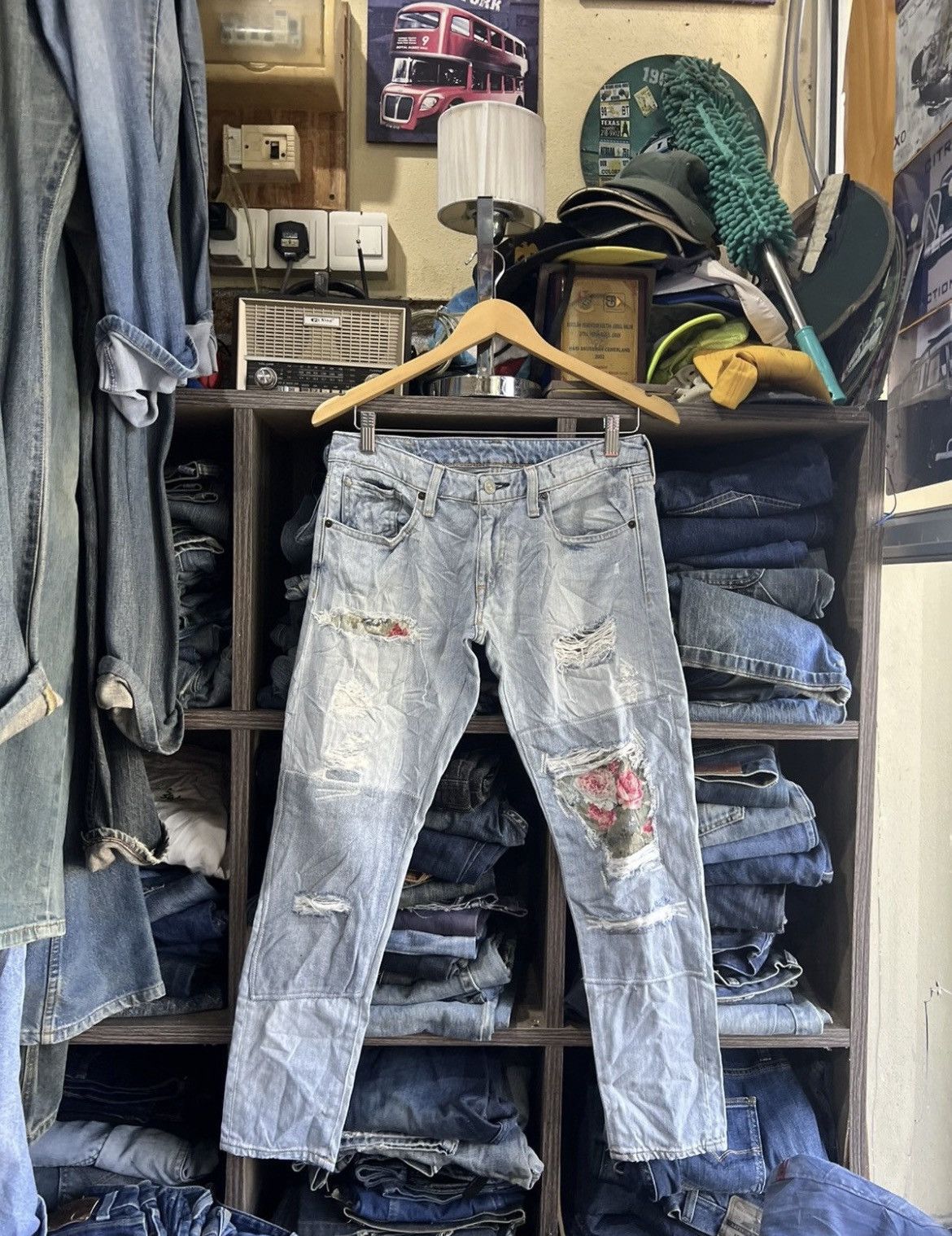 Denim & Supply Ralph Lauren 🔥Denim & Supply Ralph Lauren Distressed Denim Size 29" - 2 Thumbnail