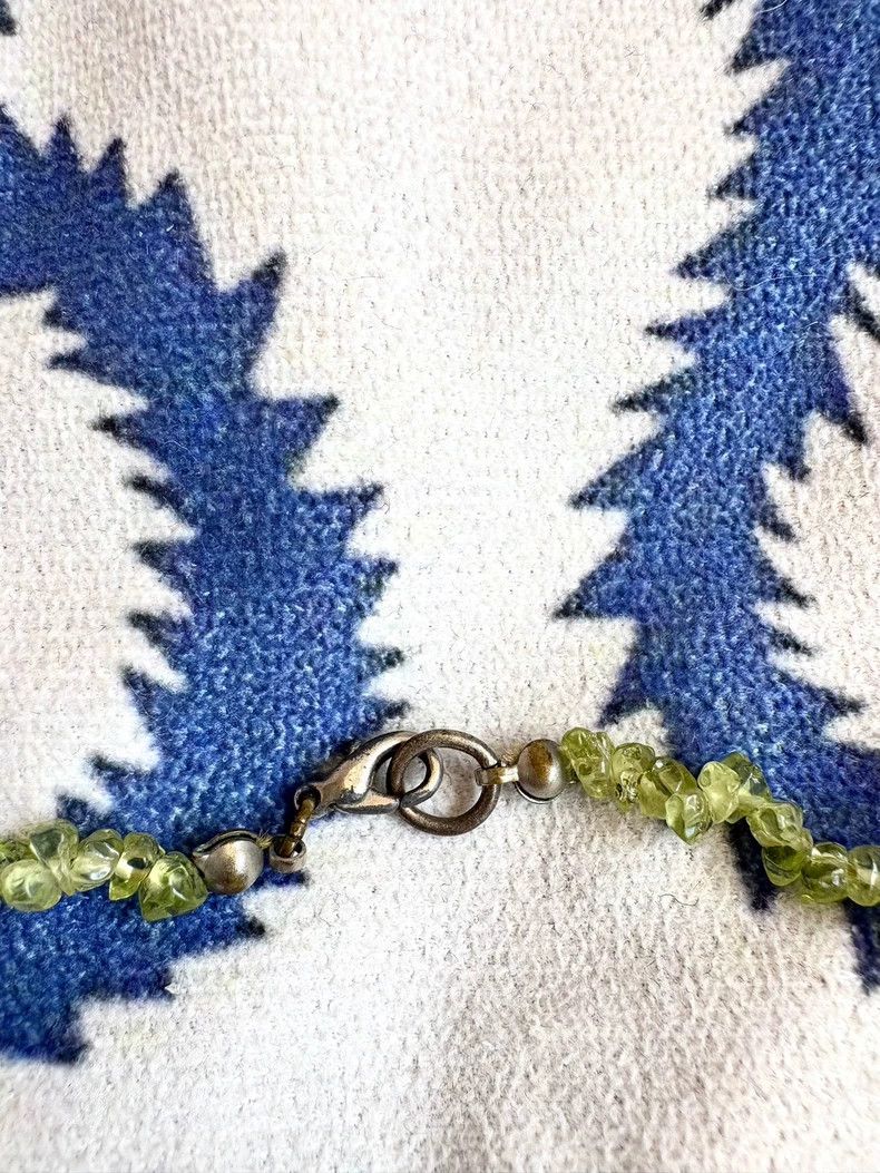Vivienne Westwood Vivienne Westwood Green Olive Stone Pearl Necklace Size ONE SIZE - 4 Thumbnail