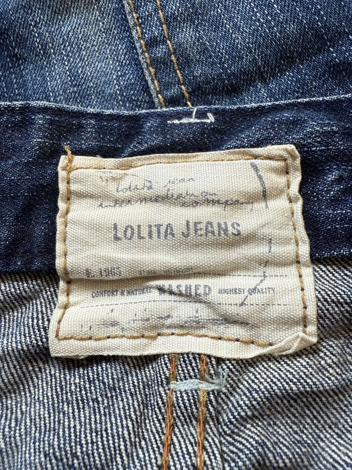Hysteric Glamour × Japanese Brand Yoshitomo Lolita Japan Heavy Whisker Blossom Flare Jeans Size US 29 - 23 Thumbnail