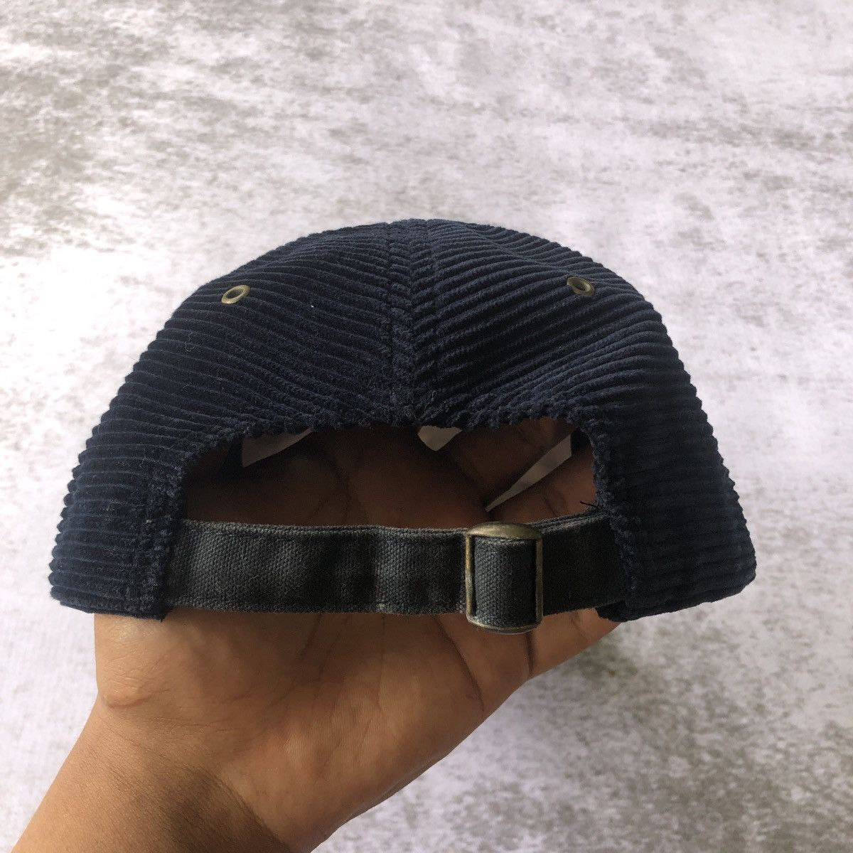 Supreme SUPREME CLASSIC LOGO CORDUROY 6 PANEL NAVY SS15 Size ONE SIZE - 3 Thumbnail