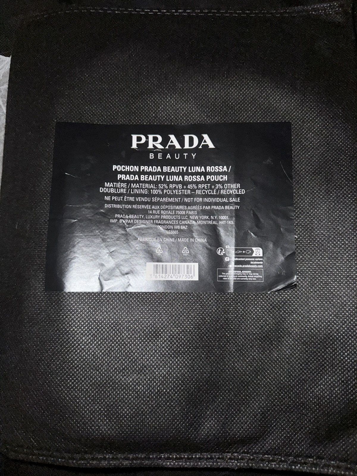 Prada Prada Toiletry Bag Size ONE SIZE - 6 Thumbnail