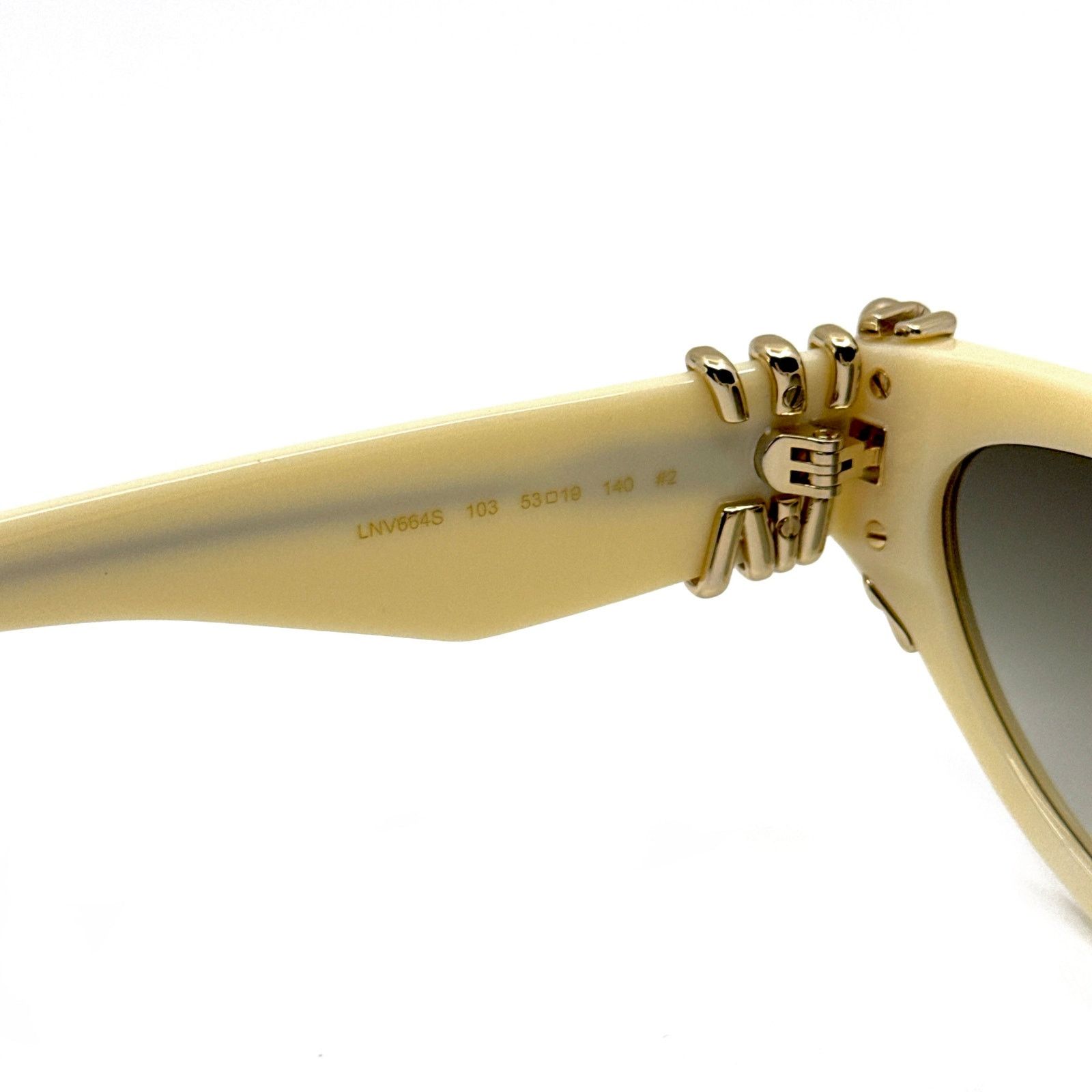 Lanvin New, LANVIN Sunglasses LNV664S 103 Authentic Size ONE SIZE - 8 Thumbnail