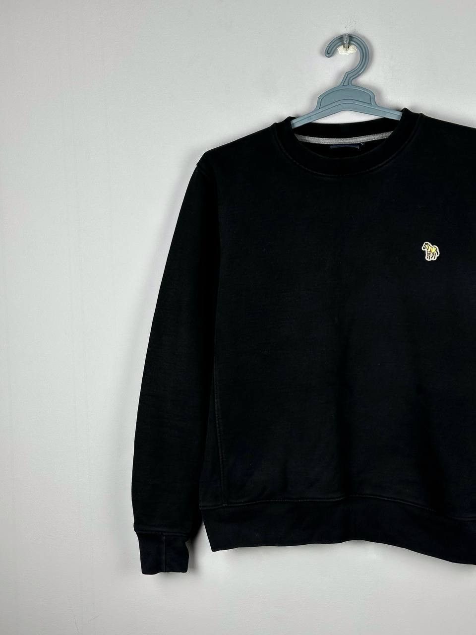Paul Smith Paul Smith Black Basic Zebra Logo Heavyweight Sweatshirt Size US L / EU 52-54 / 3 - 2 Thumbnail
