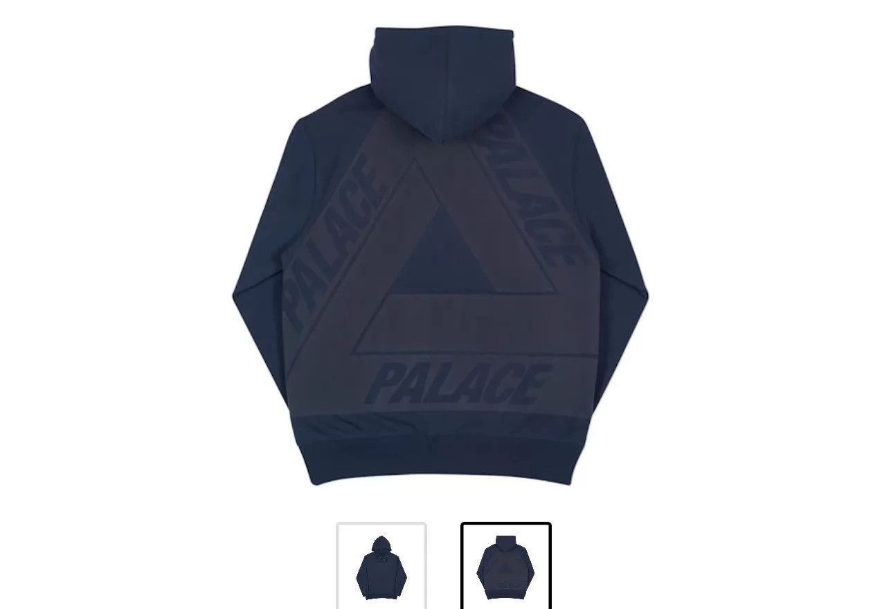 Places + Faces Palace Jumbo Hoodie Big Triangle Black S Size US S / EU 44-46 / 1 - 3 Thumbnail