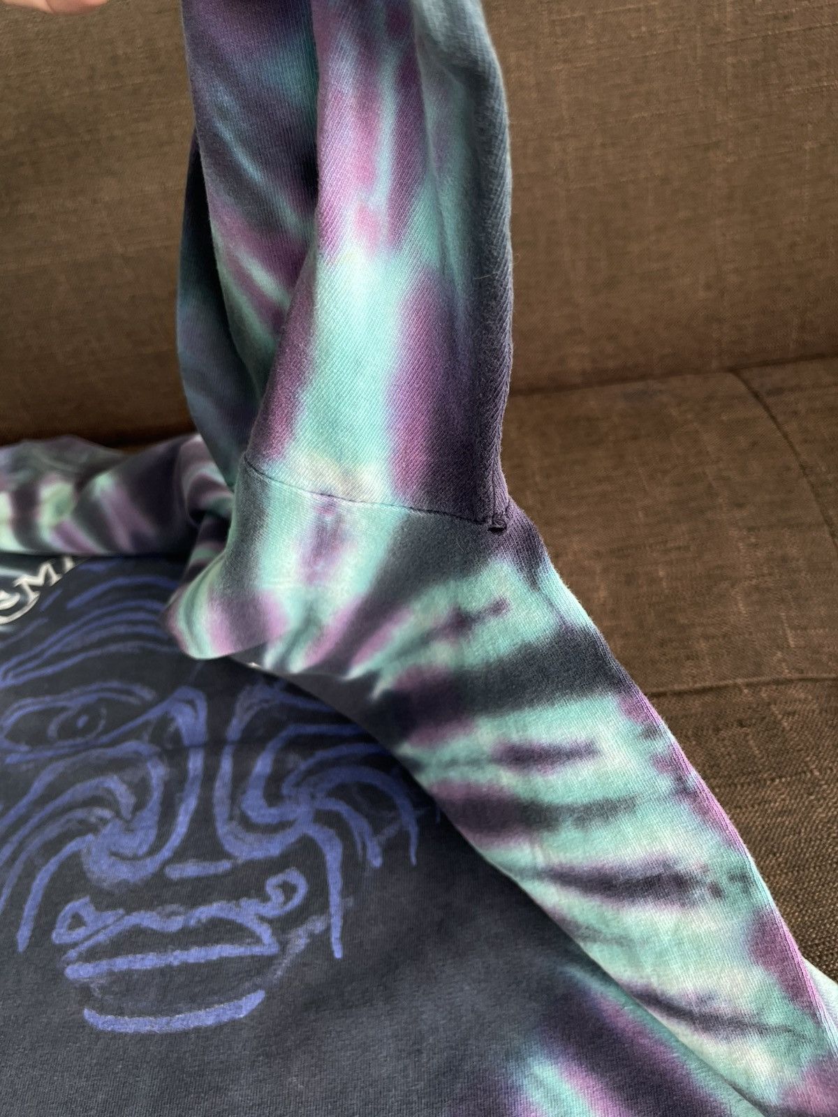 Band Tees Santana Carlos Tie-Dye"Embrace Your Light"Sundog Vintage Tee Size US M / EU 48-50 / 2 - 10 Thumbnail