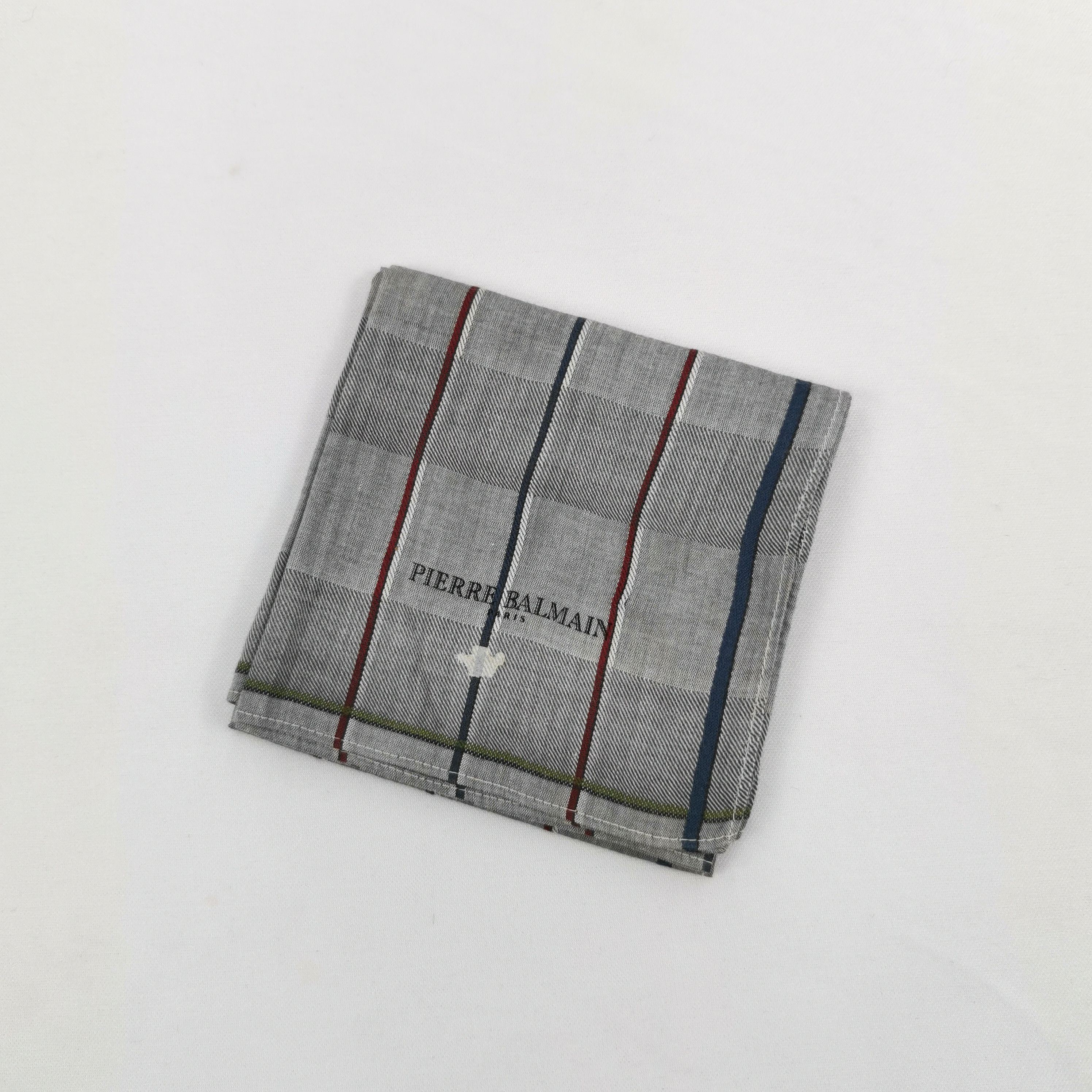Japanese Brand Vintage Pierre Balmain Handkerchief Neckerchief Bandana Size ONE SIZE - 4 Thumbnail