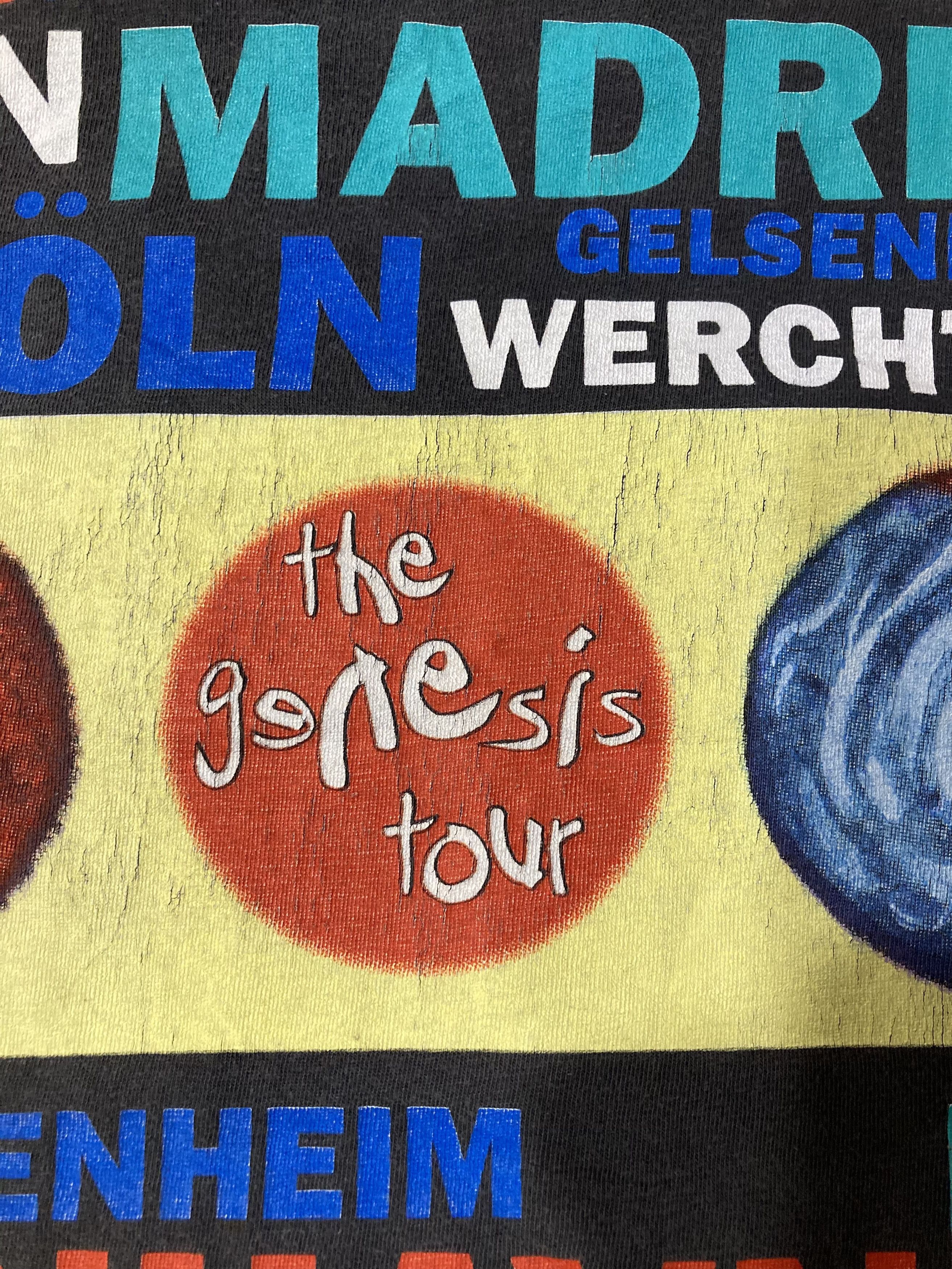 Band Tees Vintage Genesis 1992 ‘European Tour’ Tee Double Sided Size US XL / EU 56 / 4 - 9 Thumbnail