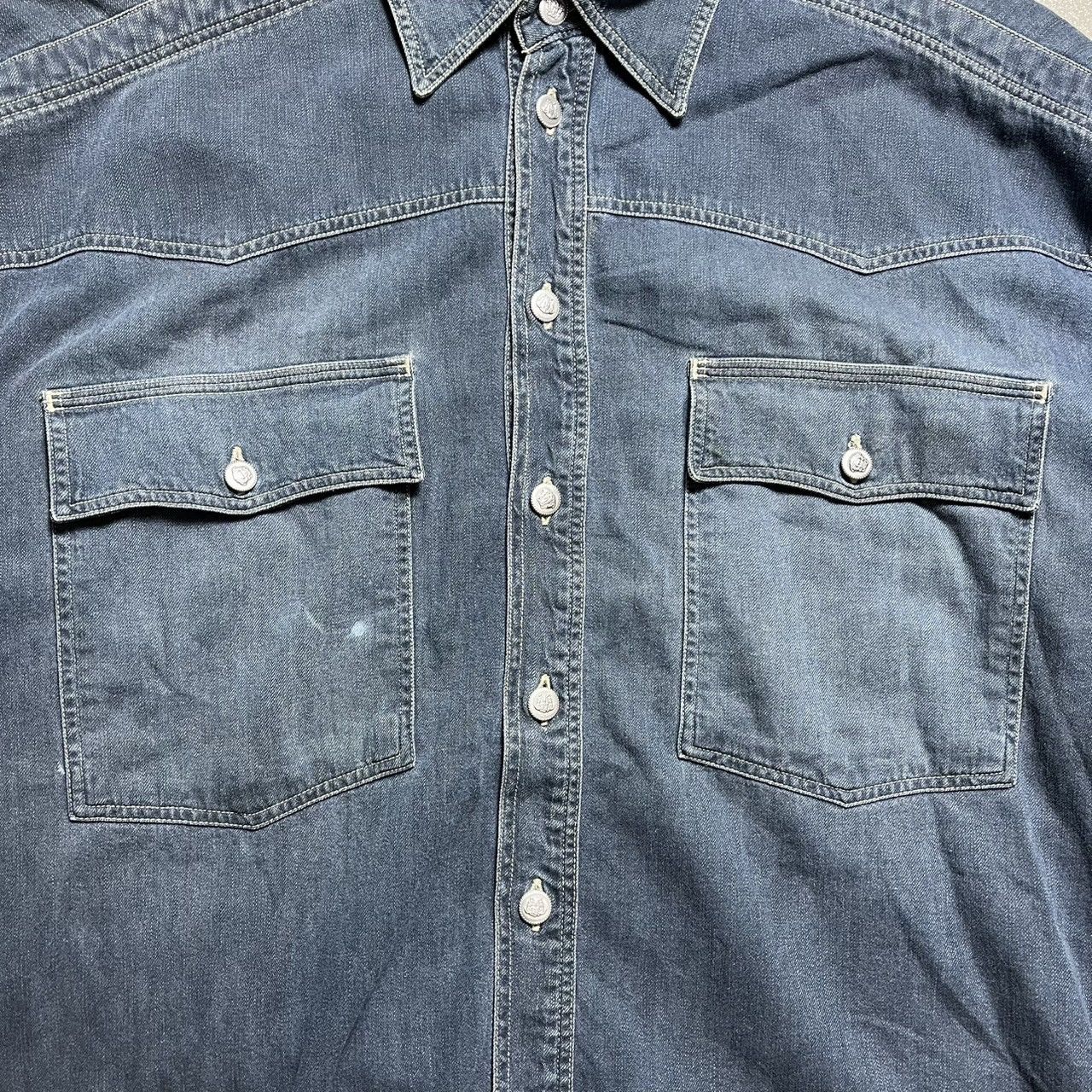 Versace Jeans Couture Versace Jeans Couture Denim Shirt Size US L / EU 52-54 / 3 - 5 Thumbnail