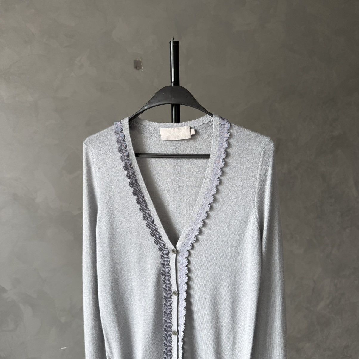 Jason Wu Jason Wu 100% Cashmere Ribbon Details Long Cardigan Size S / US 4 / IT 40 - 2 Thumbnail