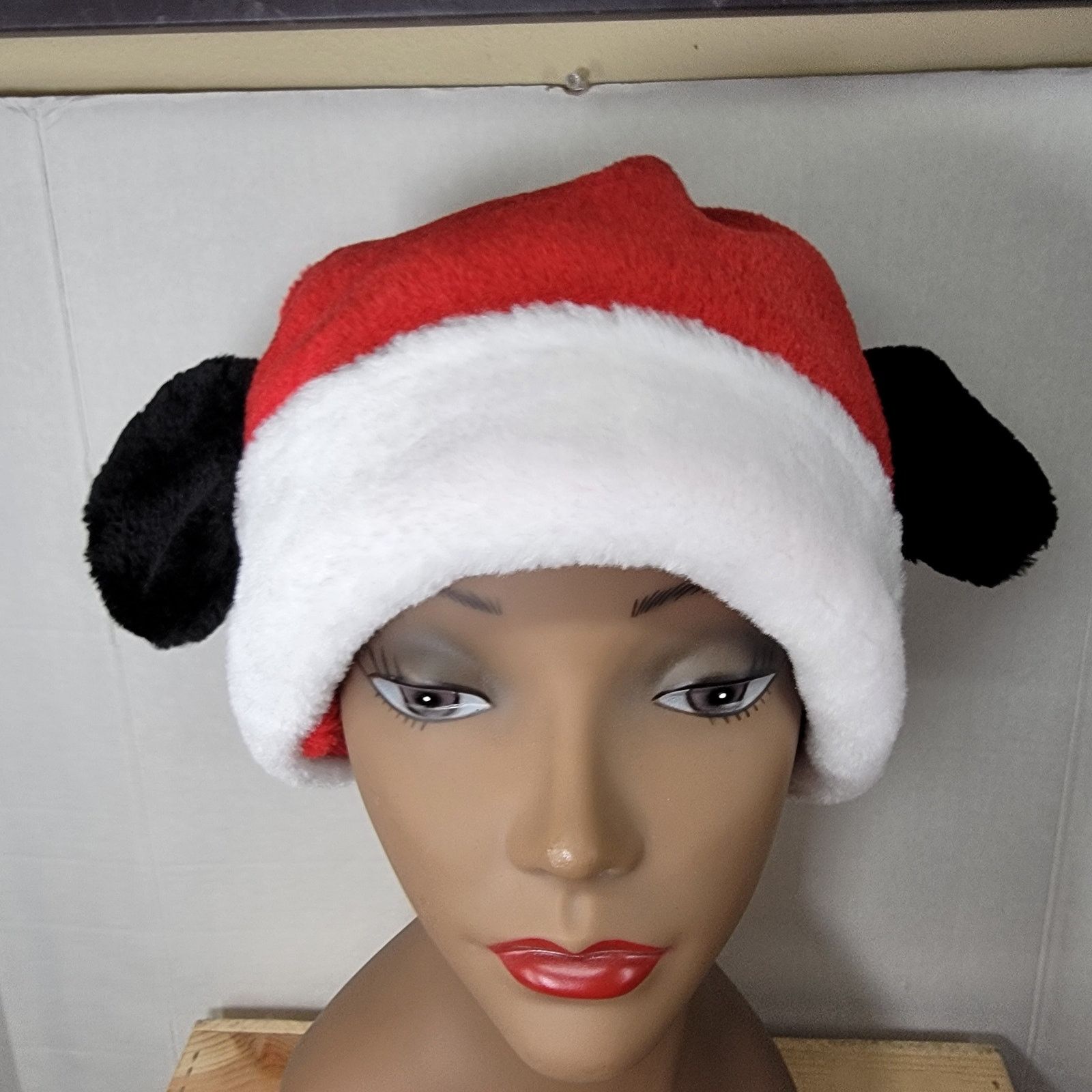 Disney Disney Christmas Santa Hat w/ Mickey Ears Size ONE SIZE - 3 Thumbnail
