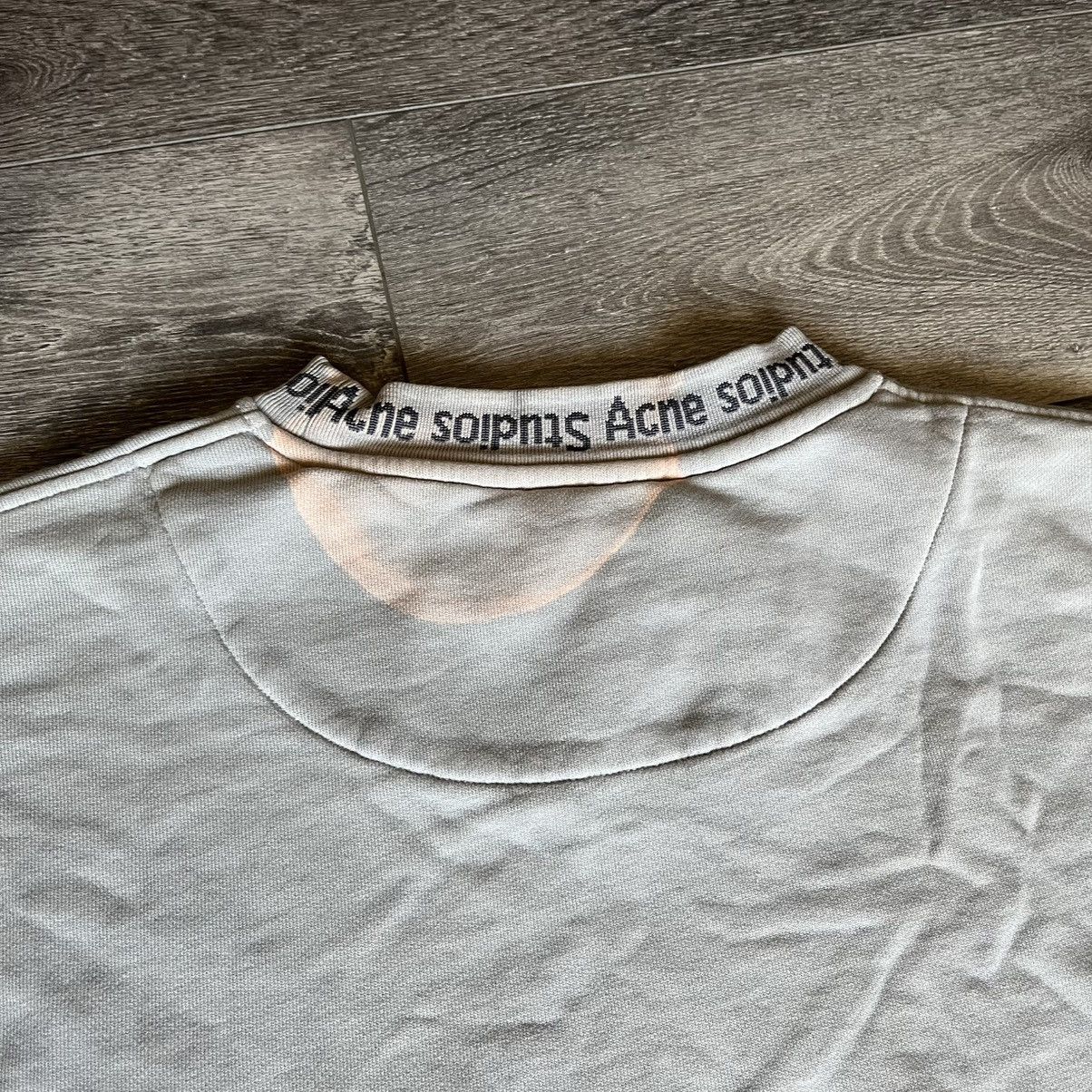 Acne Studios Vintage Acne Studios Flogho Neck Logo Crewneck Sweatshirt Size US M / EU 48-50 / 2 - 7 Thumbnail
