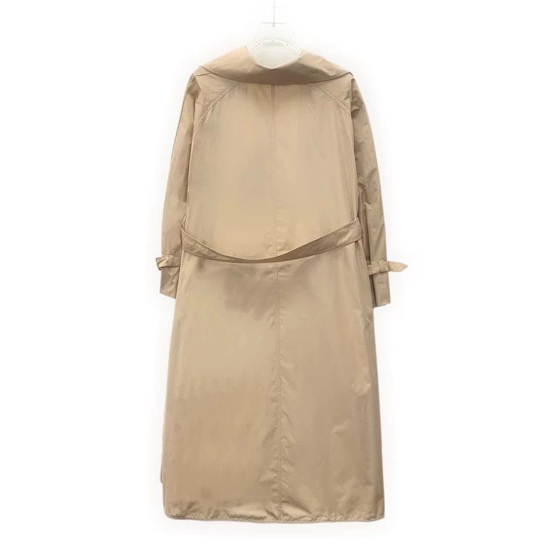 Max Mara Max Mara Brown lapel belted trench coat jacket Size XXS / US 00 / IT 34 - 2 Thumbnail