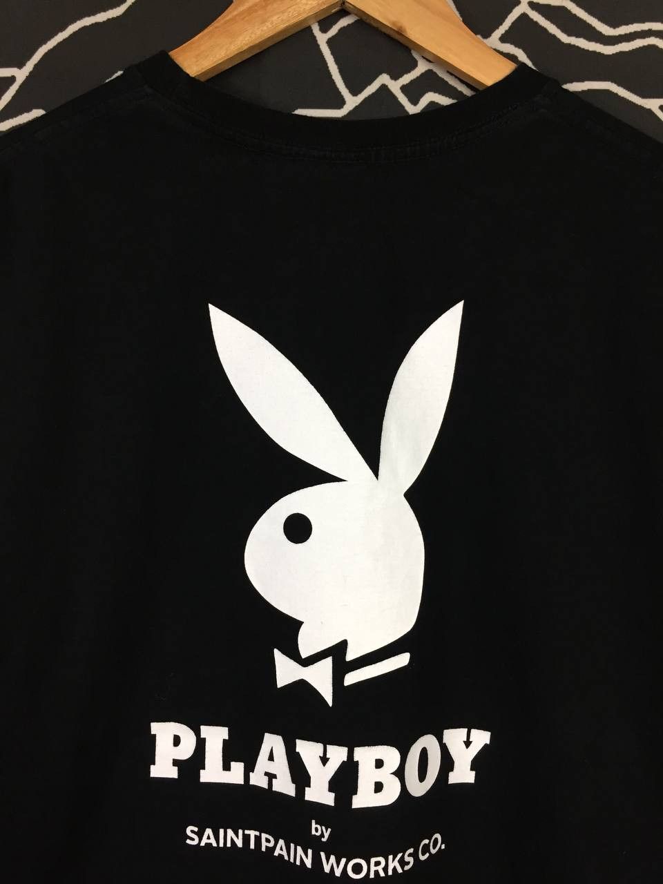 Playboy × Vintage Playboy By Saintpain Works Co. Bunny Logo Tee Size US M / EU 48-50 / 2 - 3 Thumbnail
