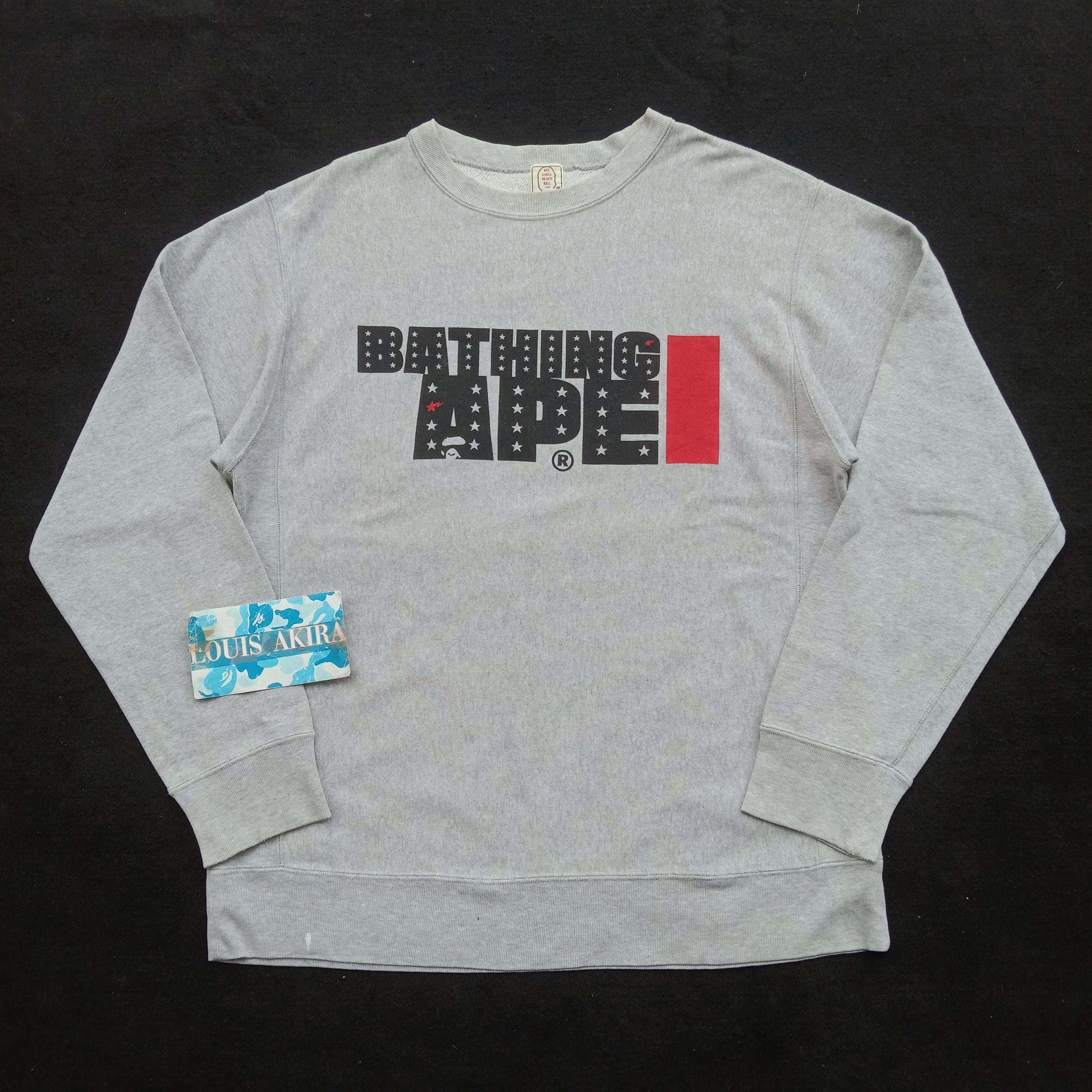 Bape Bathing Ape Crewneck (2003) Size US M / EU 48-50 / 2 - 1 Thumbnail