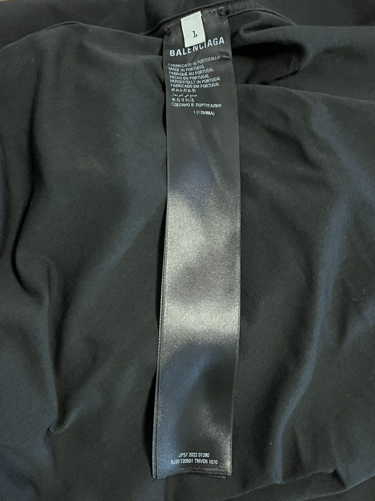 Balenciaga Balenciaga Winter 22 Oversized 360 Tubular Shirt Size US M / EU 48-50 / 2 - 6 Thumbnail