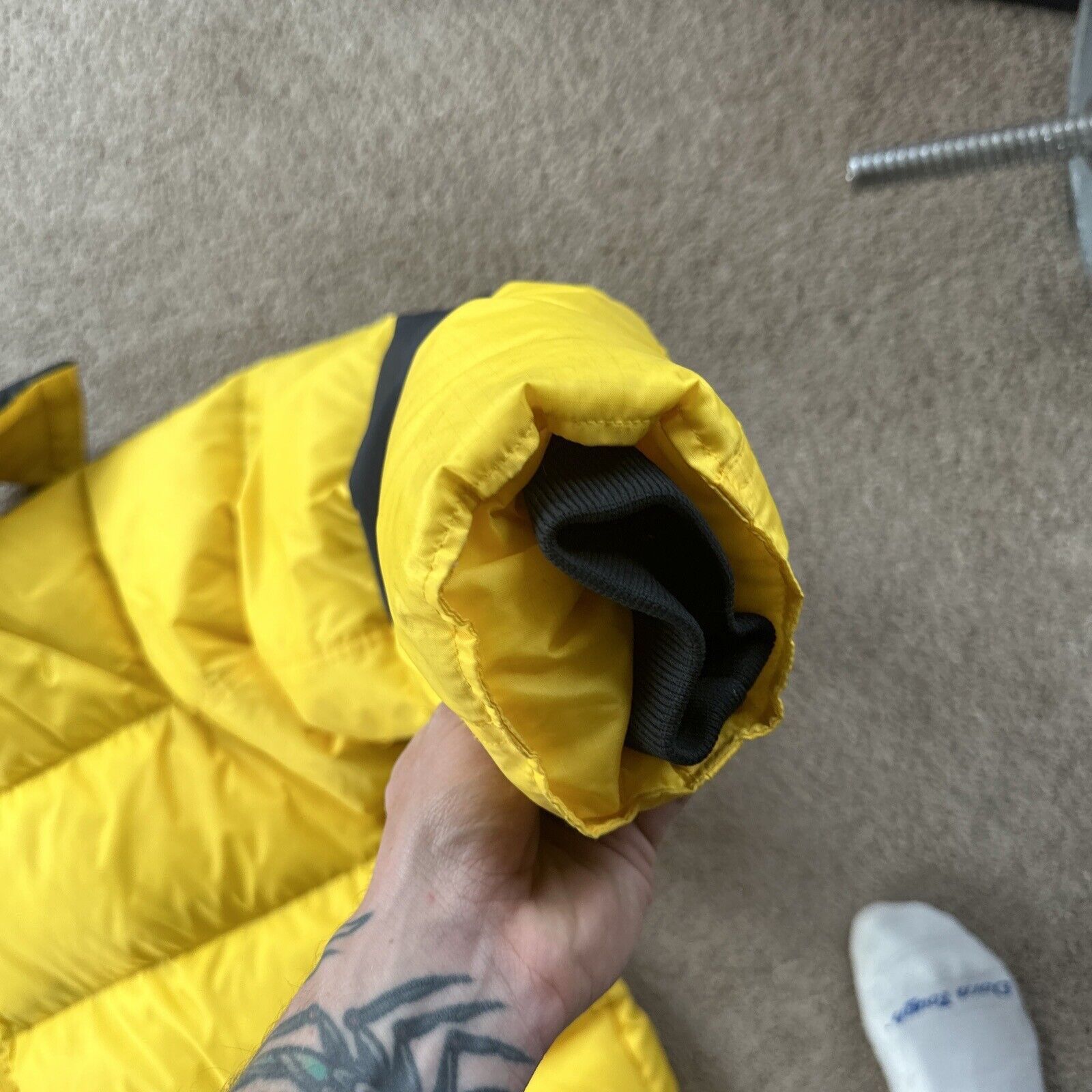 Misha & Puff Vintage TerrAwear YELLOW Goose Down Puffer Jacket Hood XXL Size US XXL / EU 58 / 5 - 2 Thumbnail