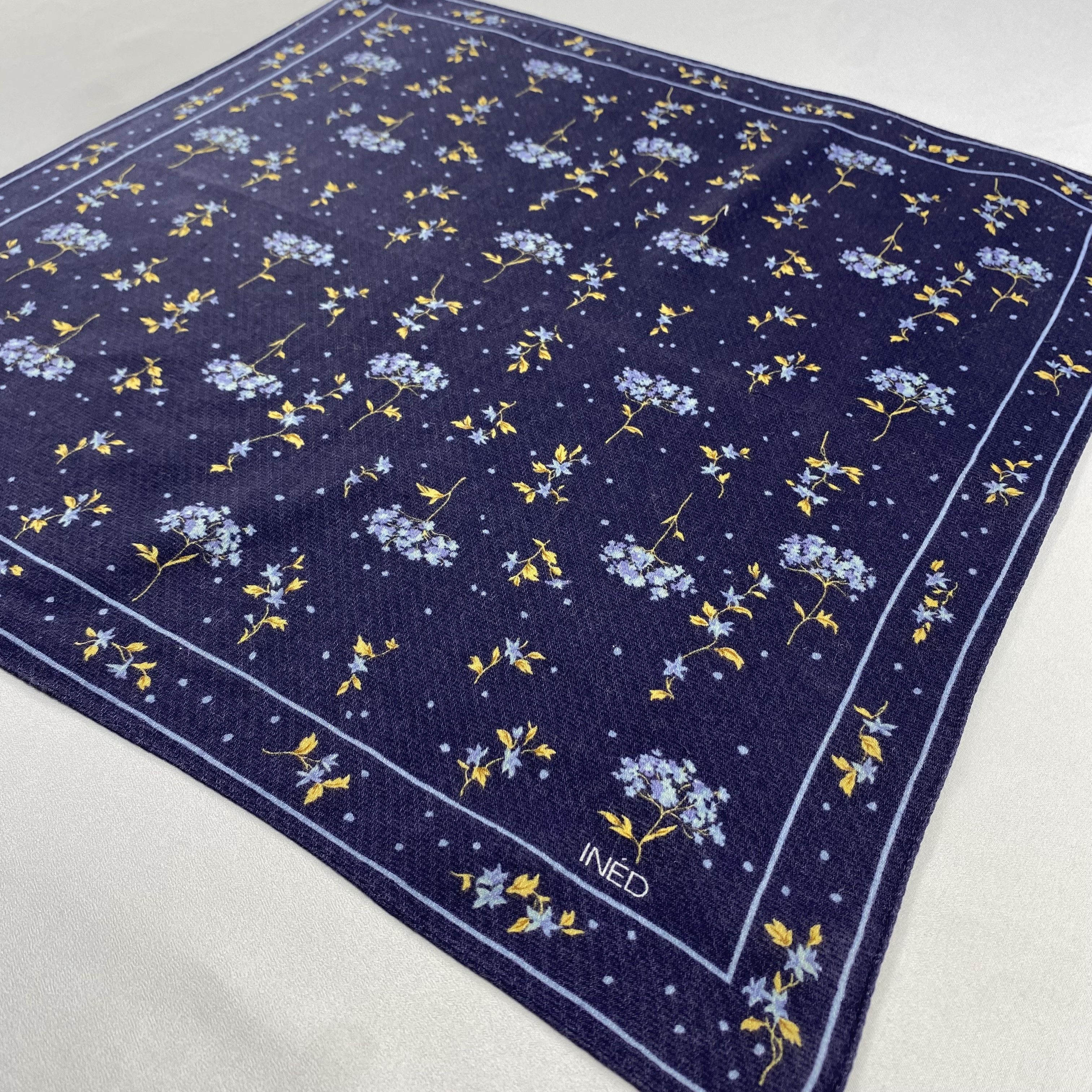Vintage × Yohji Yamamoto Ined Yohji Yamamoto Handkerchief Neckerchief / Bandana-P887 Size ONE SIZE - 2 Thumbnail