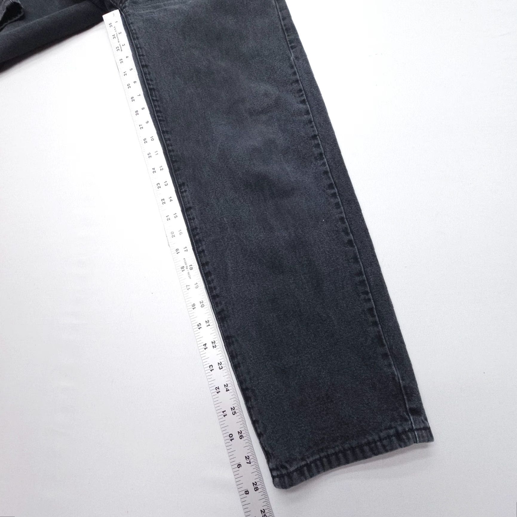 DKNY VINTAGE DKNY Mom Jeans Size 14 Black 26 x 28 High Rise 90s Dark Wash Denim Size 36" / US 14 / IT 50 - 6 Thumbnail