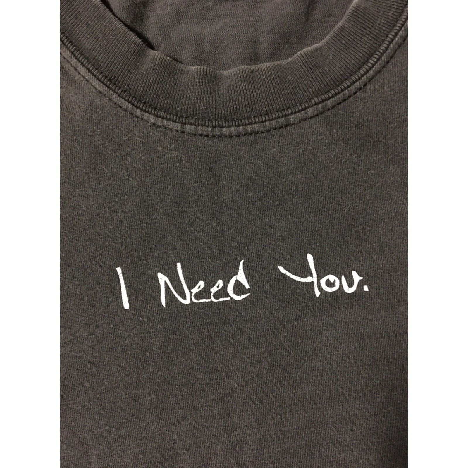 Vintage Vtg Jesus I Need You Cruxifix Faded Shirt S Black Men T-Shirt Religion Grunge 90s Jesus Christ Short Sleeve Size S Mens Size US S / EU 44-46 / 1 - 4 Thumbnail