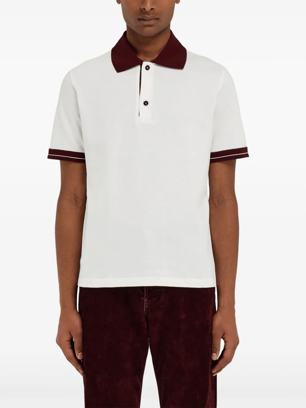 Designer × The Unbranded Brand Bandana-Print Short-Sleeved Polo Shirt Size US M / EU 48-50 / 2 - 5 Thumbnail