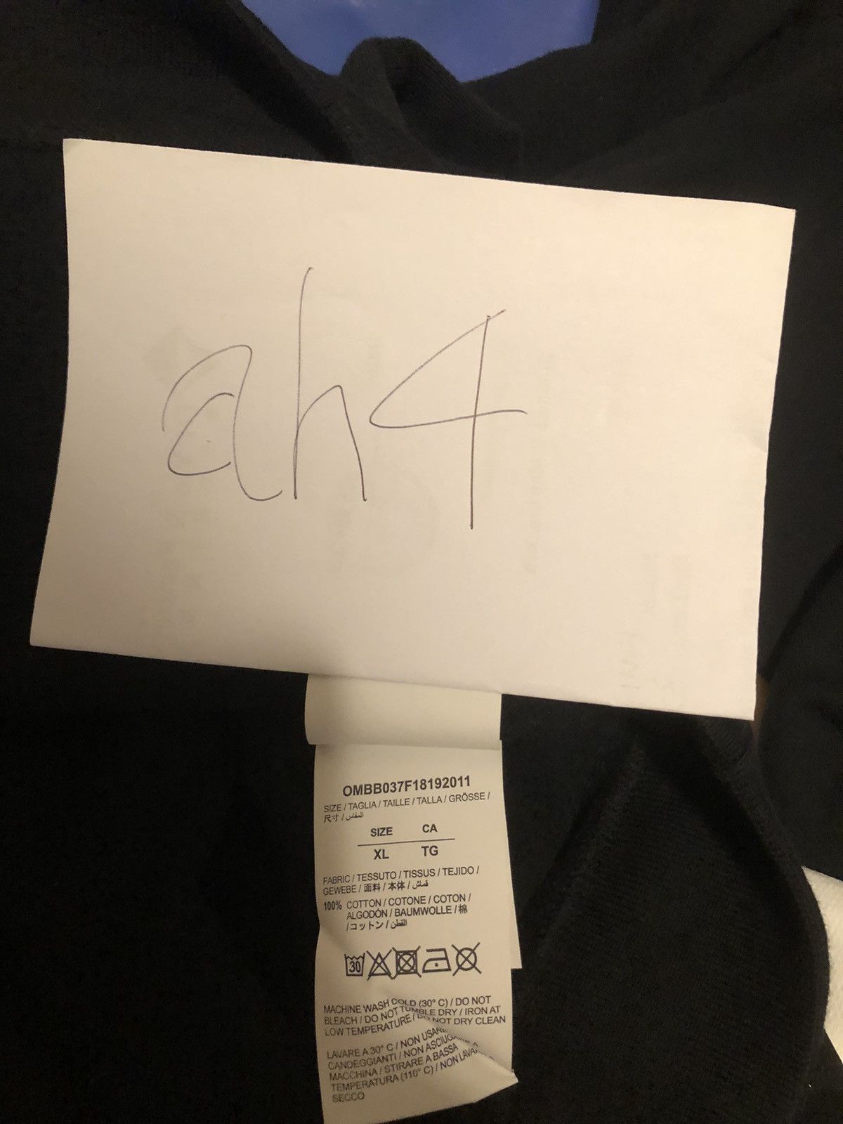 Off-White Off-white classic hoodie Size US XL / EU 56 / 4 - 4 Thumbnail