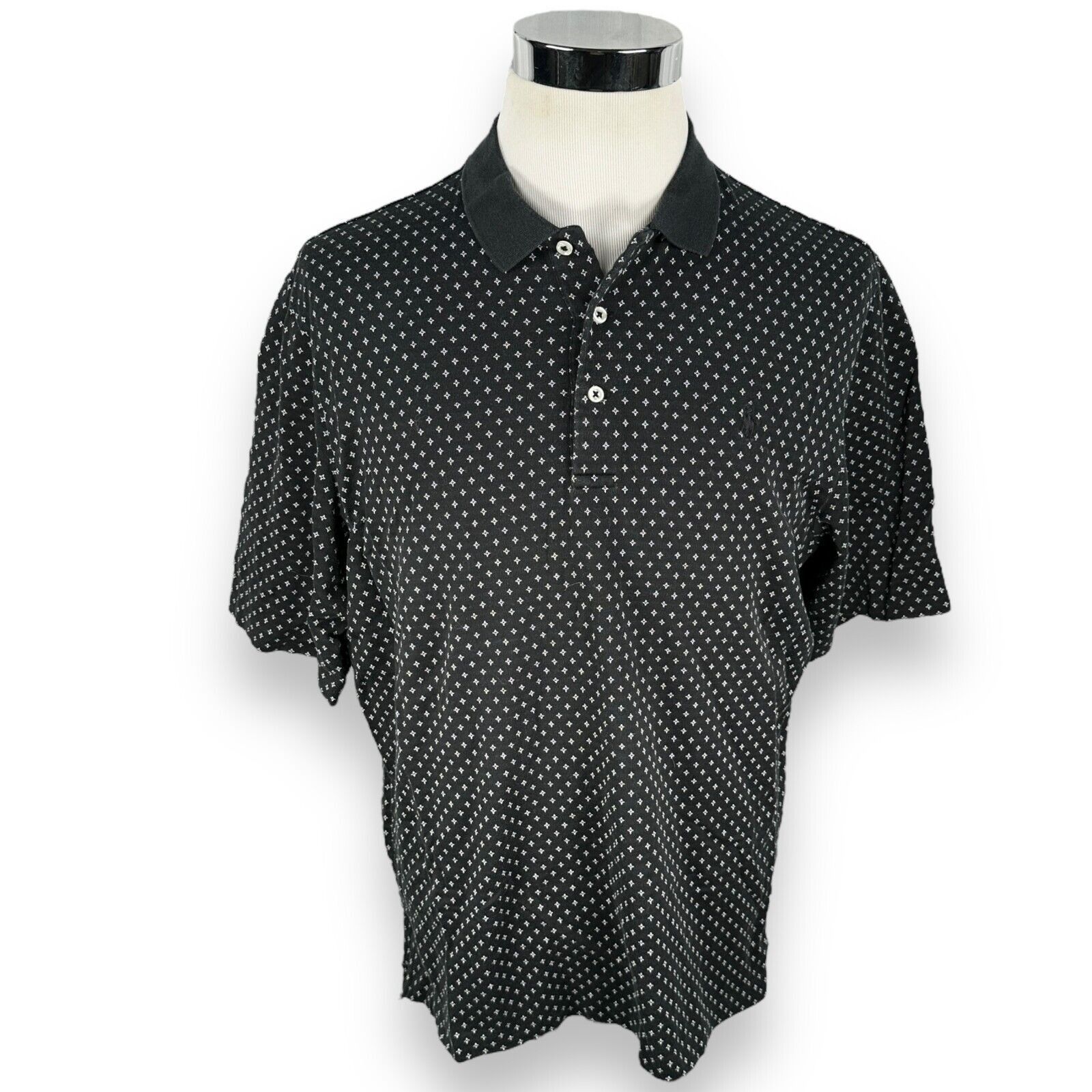 Ralph Lauren Polo Ralph Lauren Polo Shirt Men Large Golf Fit Black Cotton Size US L / EU 52-54 / 3 - 1 Thumbnail