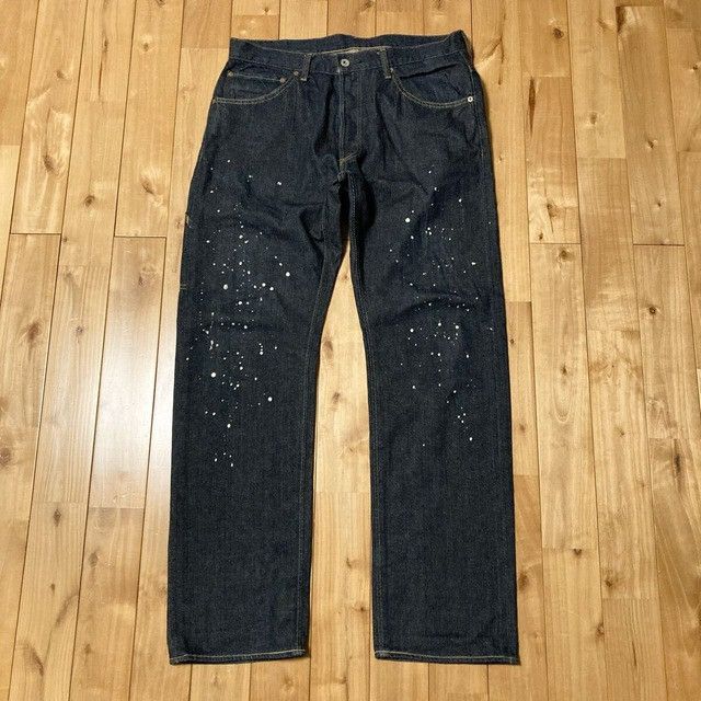 Bape BAPE APE HEAD Painter Denim Pants a bathing ape NIGO ★size L Size US 34 / EU 50 - 2 Thumbnail