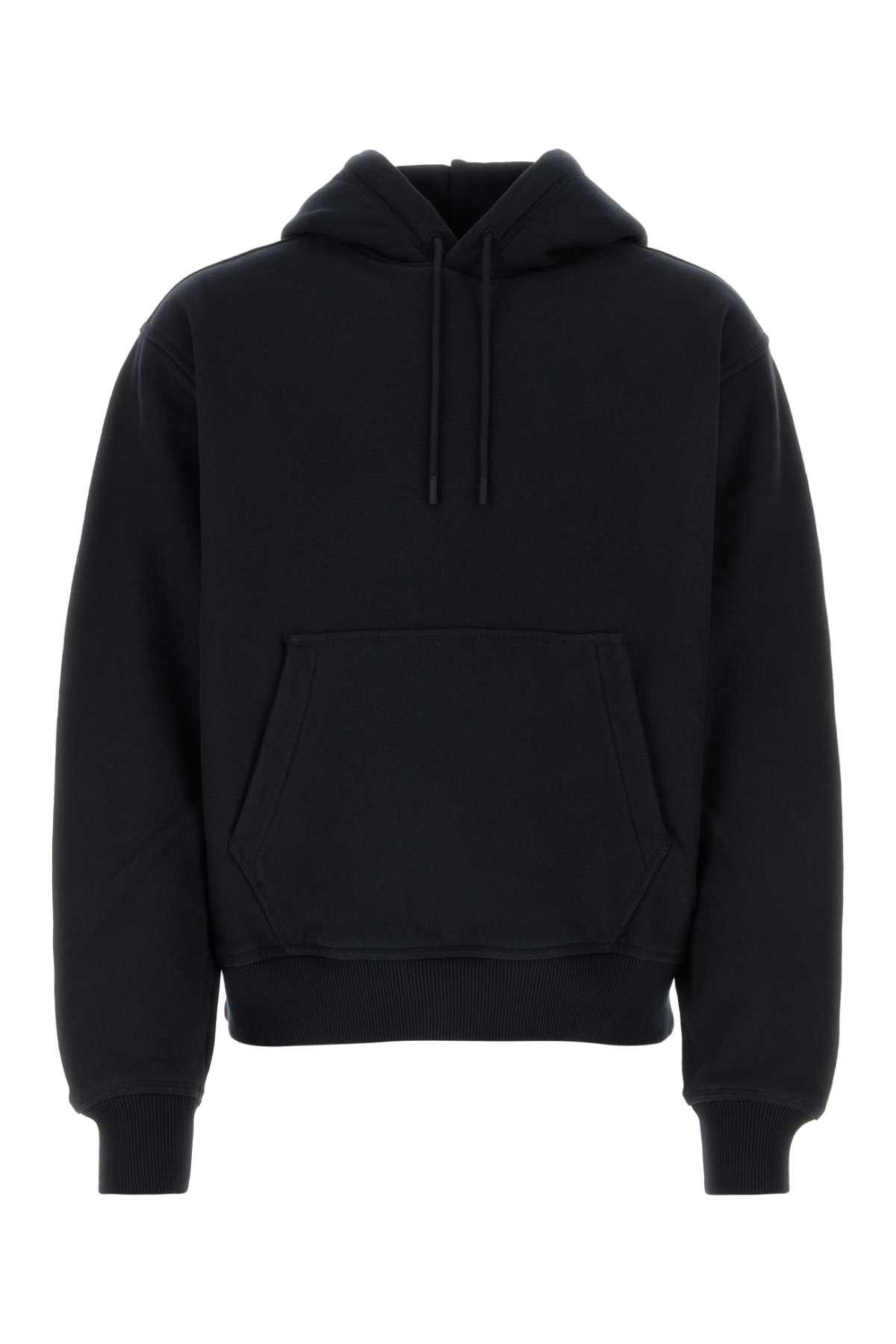 image of Burberry Black Cotton Oversize Sweatshirt, Men's (Size Small)