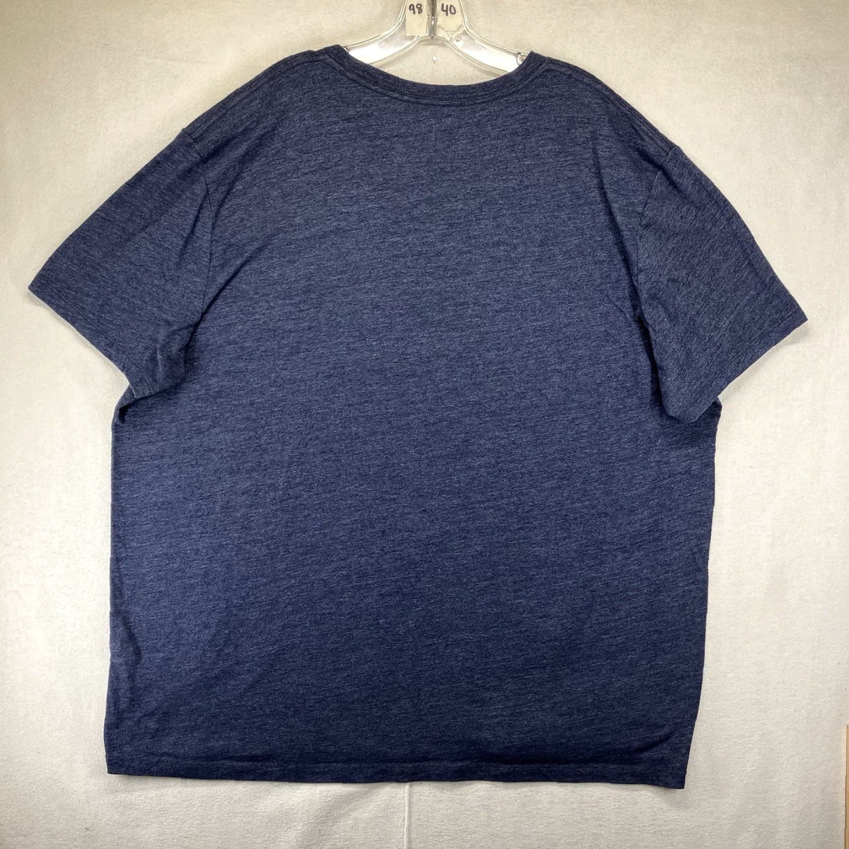 Lucky Brand LUCKY BRAND T-Shirt Mens Graphic 2XL Blue Short Sleeve Crew Neck 90s Retro Vintage-Style Logo Print Mens Size US XXL / EU 58 / 5 - 2 Thumbnail