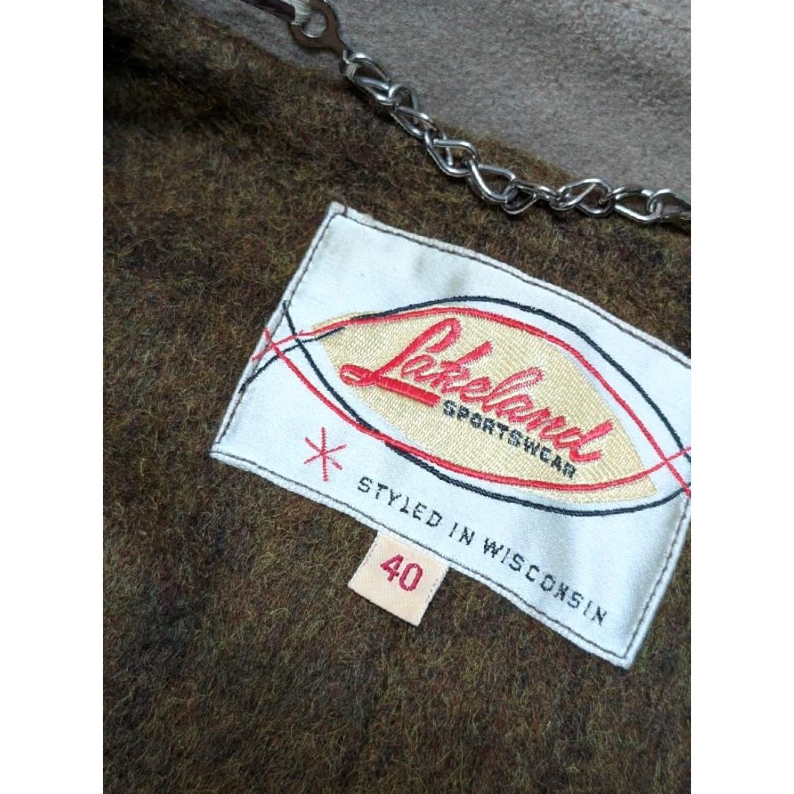 Vintage VINTAGE Lakeland Duffle Coat Wool Mohair Lined M Brown Tan HOODED 40-42 Mens Size US M / EU 48-50 / 2 - 4 Thumbnail