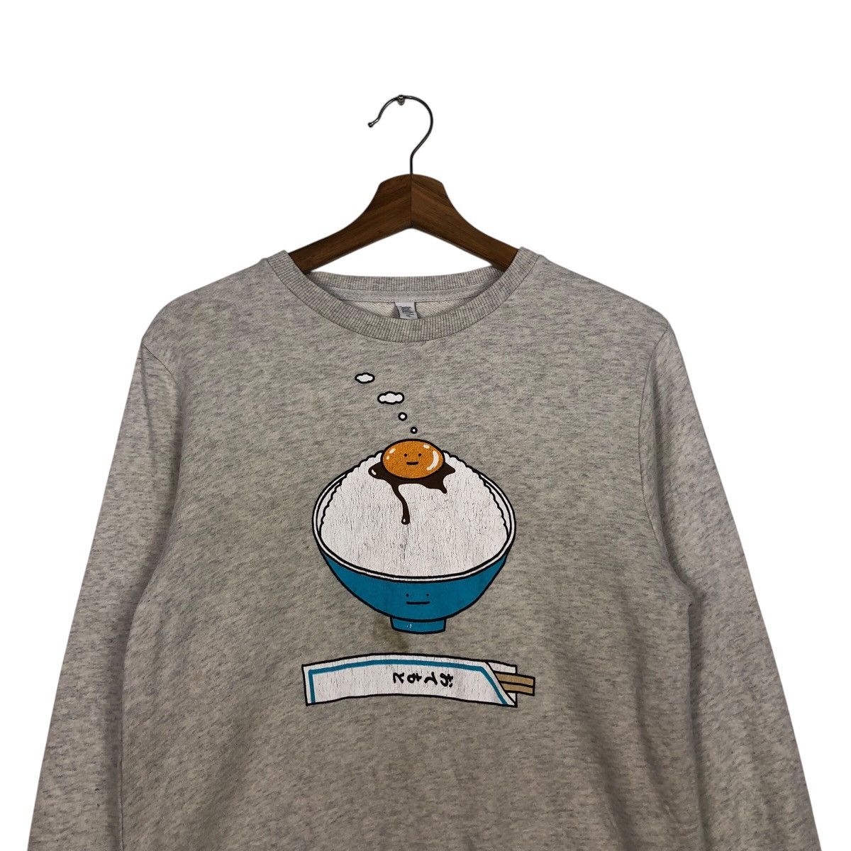 Japanese Brand 📌Vintage Sweatshirt Crewneck Cartoon Big Logo Size US S / EU 44-46 / 1 - 4 Thumbnail