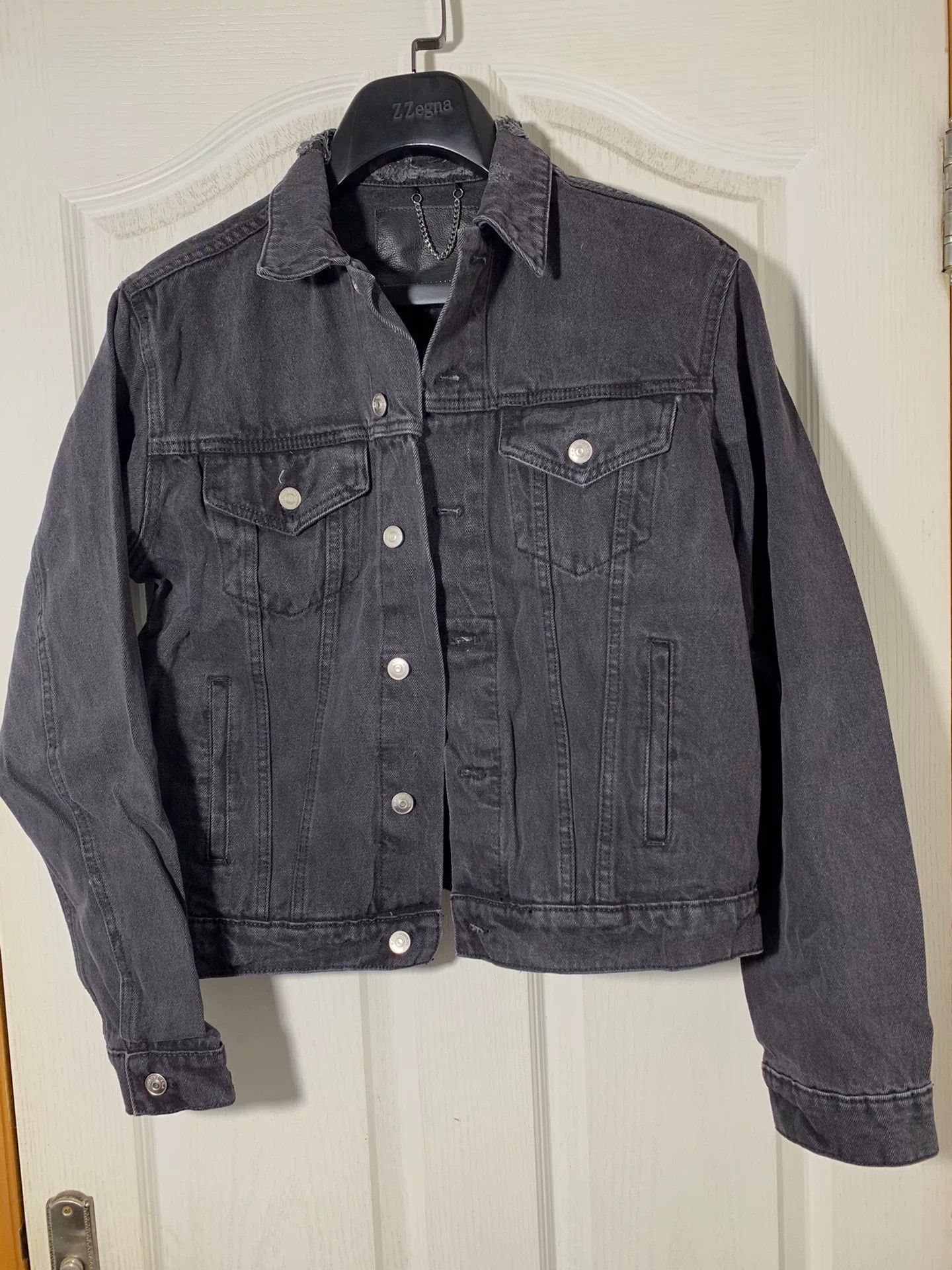 Balenciaga BALENCIAGA Men's Denim Casual Jacket Size US M / EU 48-50 / 2 - 1 Thumbnail