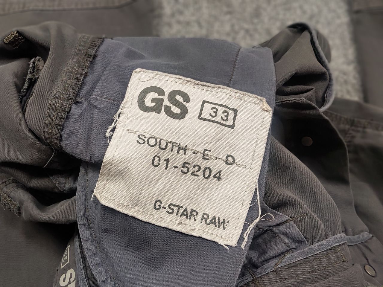 G-Star Vintage G star Raw 5204 Cargo Elwood Gray Bondage Pants Size US 32 / EU 48 - 20 Thumbnail