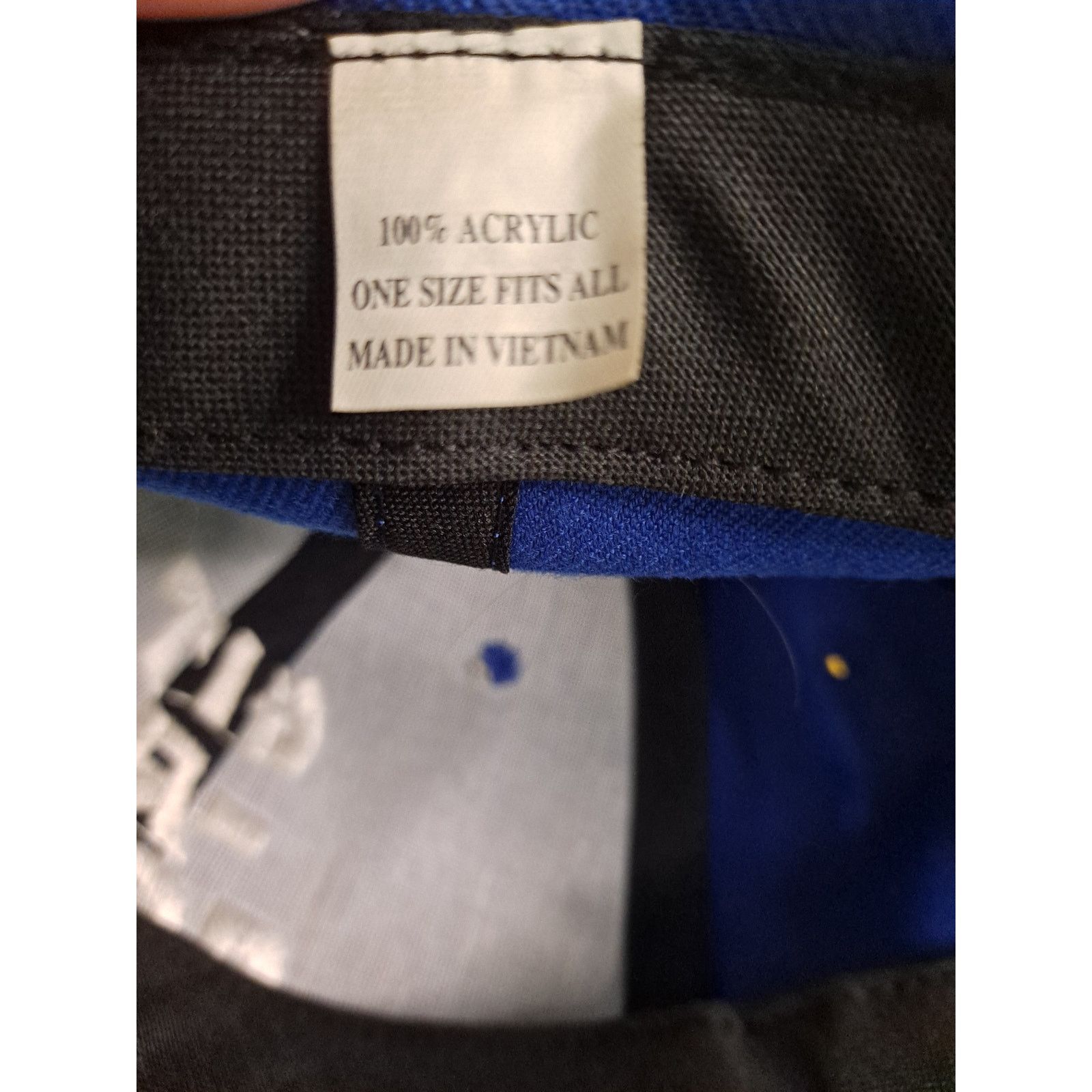 Other Git R Done Blue Adjustable Baseball Hat Cap Size ONE SIZE - 6 Thumbnail