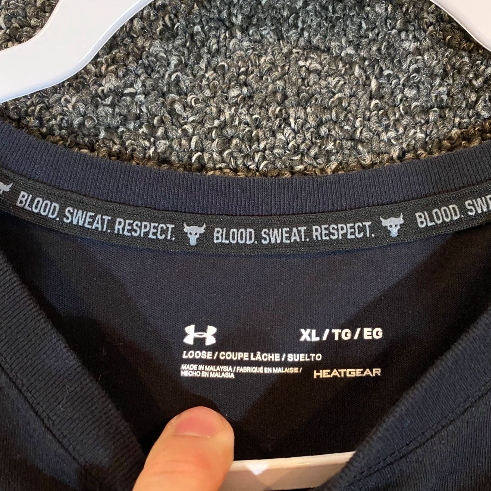 Under Armour Under Armour Shirt Womens XL Black Cotton Paradise Iron Loose Fit Casual Size XL / US 12-14 / IT 48-50 - 4 Thumbnail