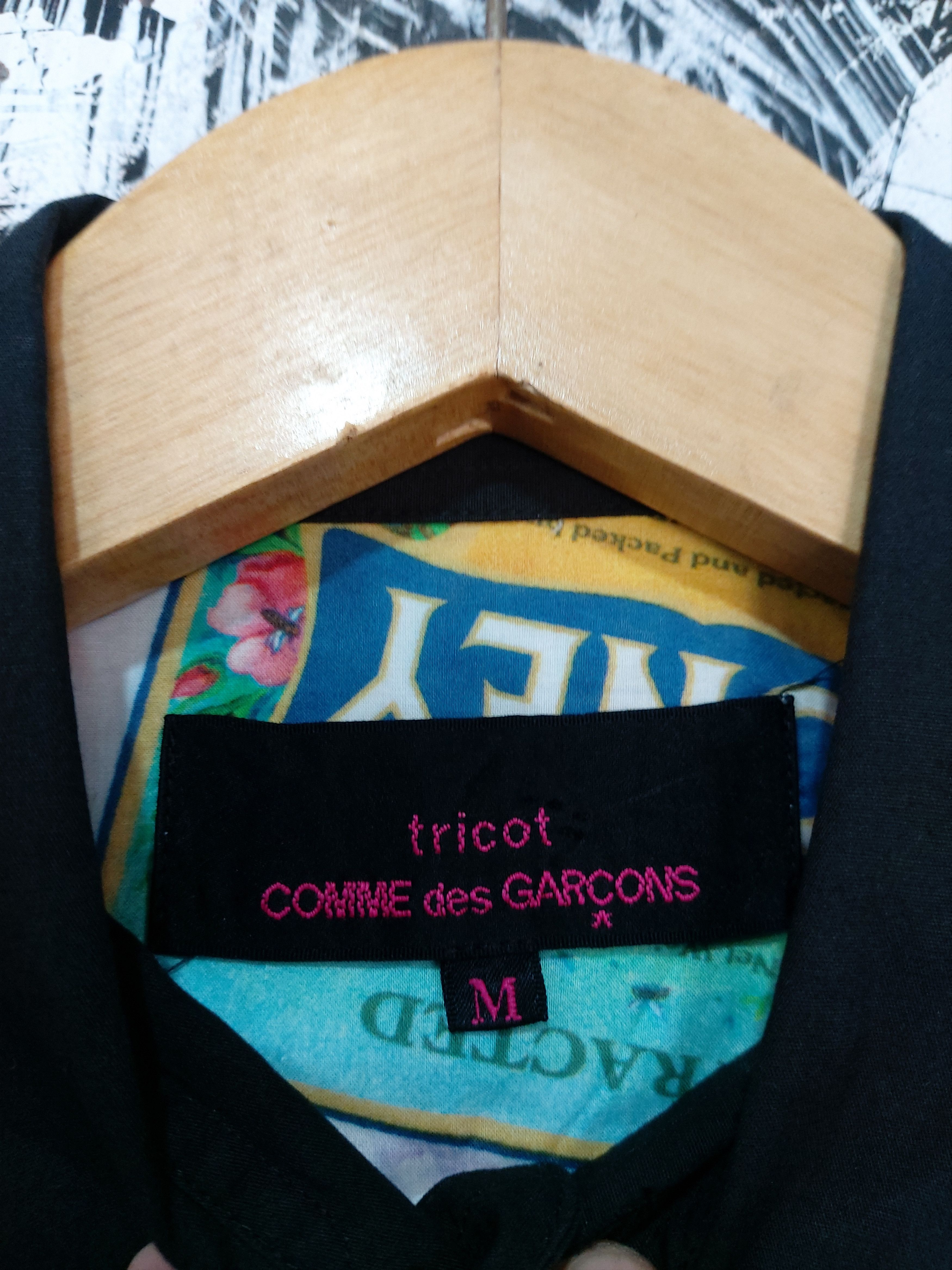 Tricot Comme des Garcons TRICOT COMME DES GARCONS AD 2012 PRINTED BUTTON UP SHIRT Size M / US 6-8 / IT 42-44 - 4 Thumbnail