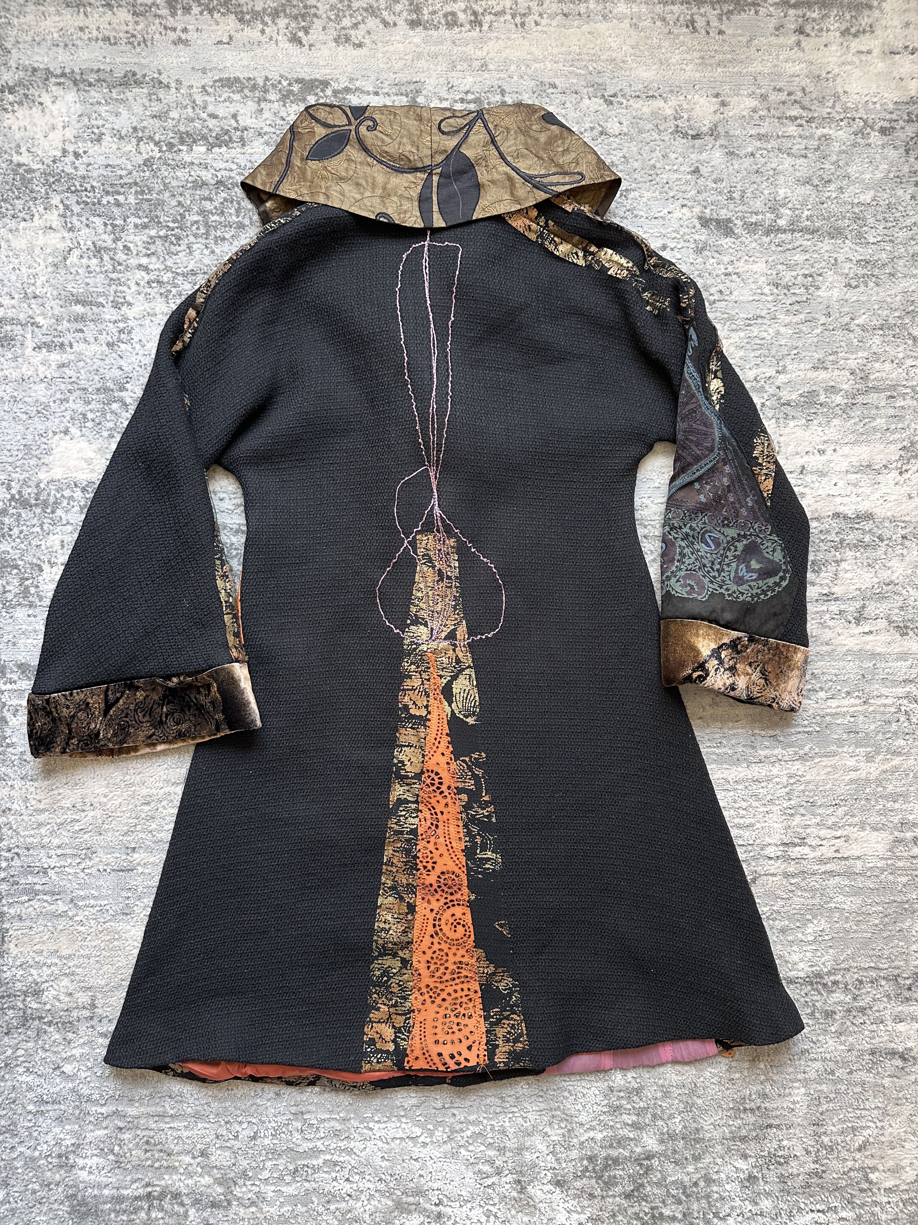 Vintage Save the queen vintage trench coat avant garde Size S / US 4 / IT 40 - 11 Thumbnail