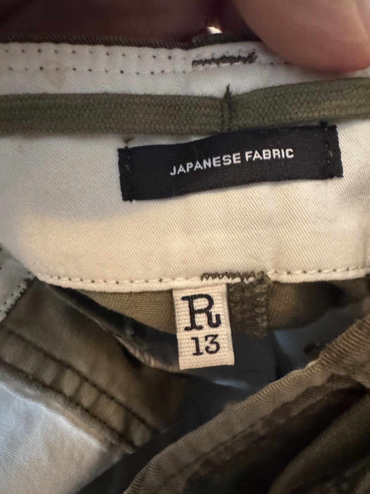R13 R13 Shorts STUDY DESCRIPTION AND all photis for tape measure Size US 30 / EU 46 - 12 Thumbnail