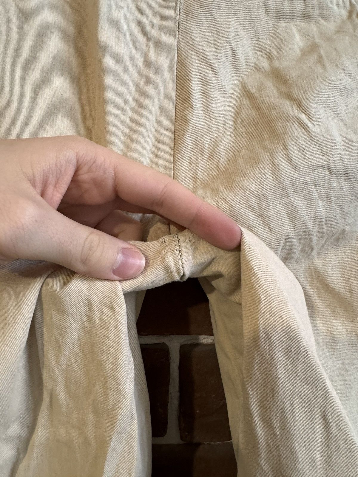 Our Legacy Our Legacy Suit Pants/Trousers Beige Chino Pants size L Hype Size US 32 / EU 48 - 8 Thumbnail