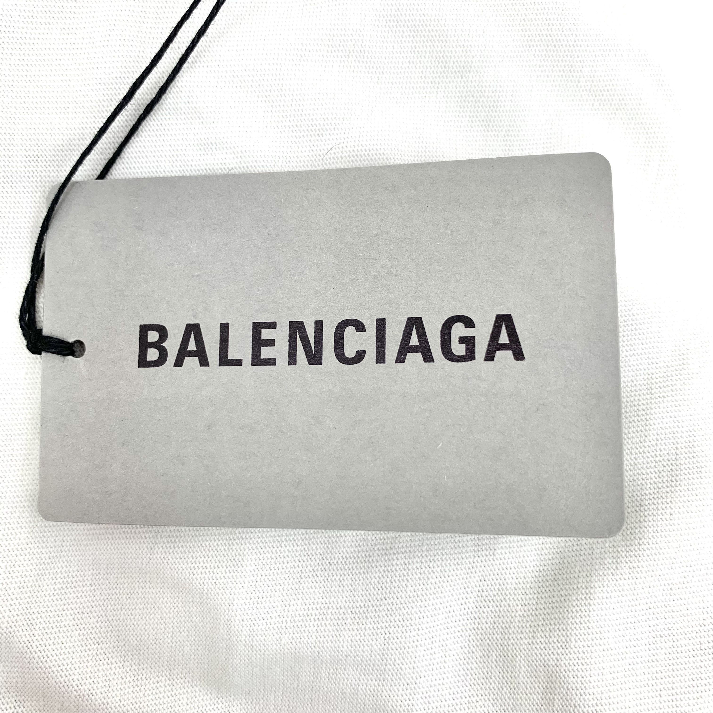 Balenciaga CM0242 Balenciaga Mens White Short-Sleeve T-Shirt Size US XS / EU 42 / 0 - 6 Thumbnail